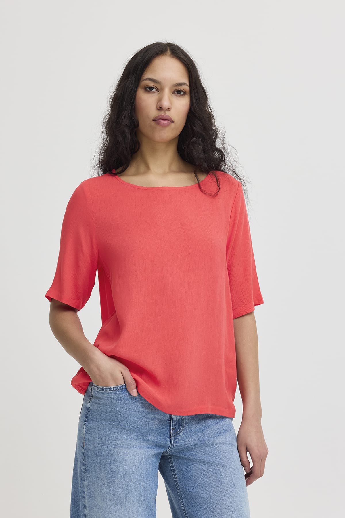 Bluse IHMARRAKECH SO SS3 Geranium Bluse ICHI