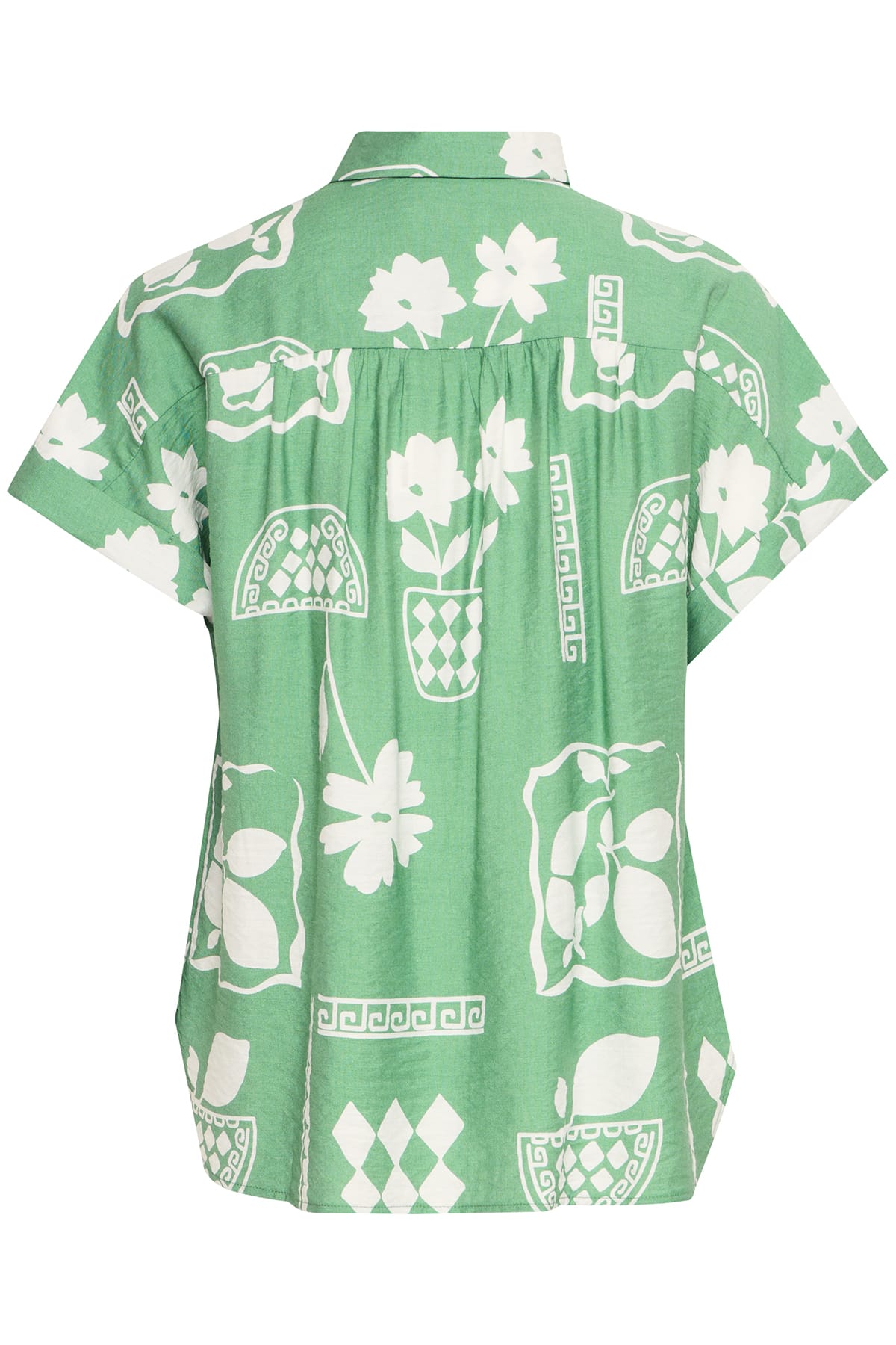 Bluse IHYETTA SH Pine Green Resor Bluse ICHI