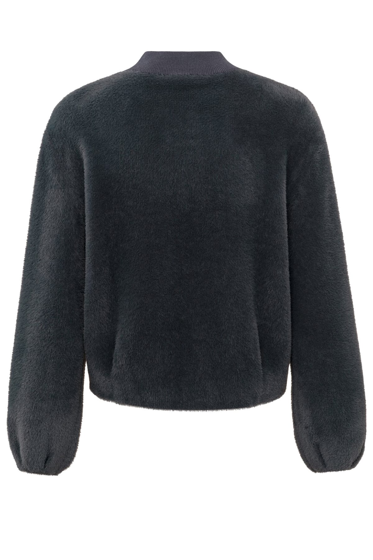 Flauschiger Cardigan mit Reißverschluss Phantom Cardigan YAYA