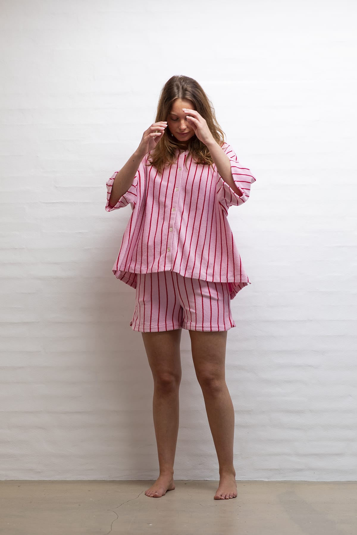 Gym Shorts Naram baby pink & ski patrol Gym Shorts Bongusta