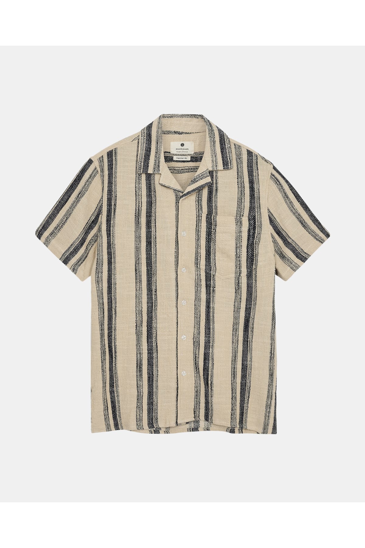 Hemd AKLEON STRUCSTURE S/S SHIRT Tofu Hemd Anerkjendt