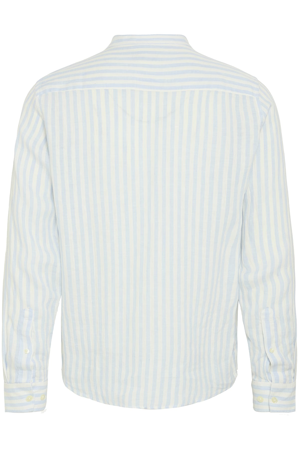 Hemd CFANTON LS CC linen striped shirt Chambray Blue Hemd Casual Friday