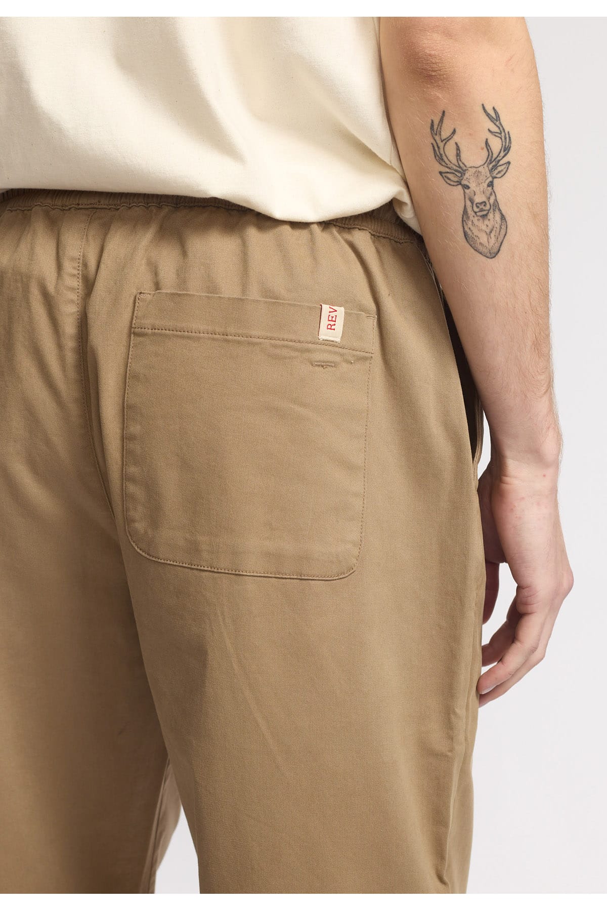 Hose Casual Trousers Darkkhaki Hose RVLT Revolution