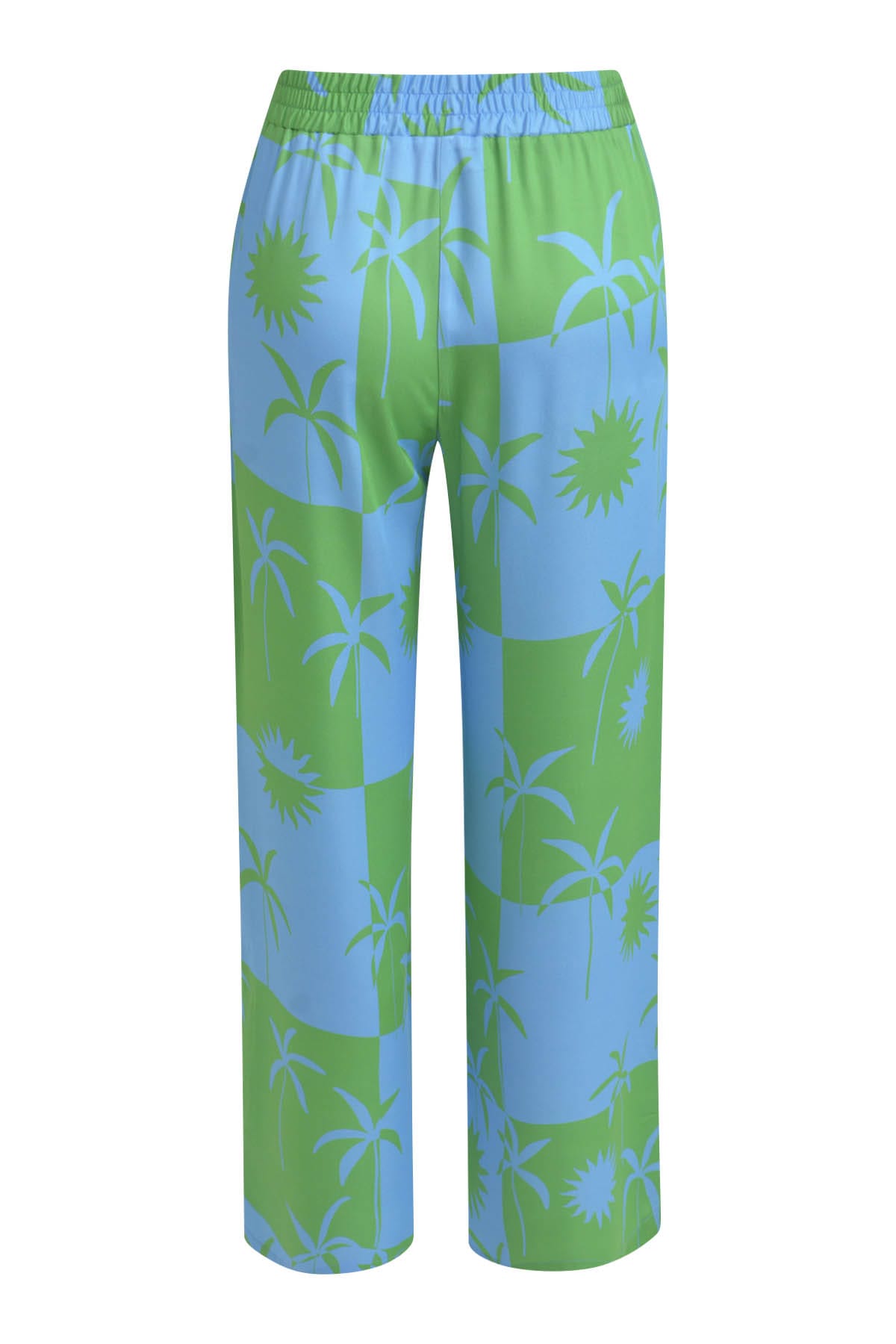 Hose wideleg with elastic waist ibiza bluze print Hose Milano