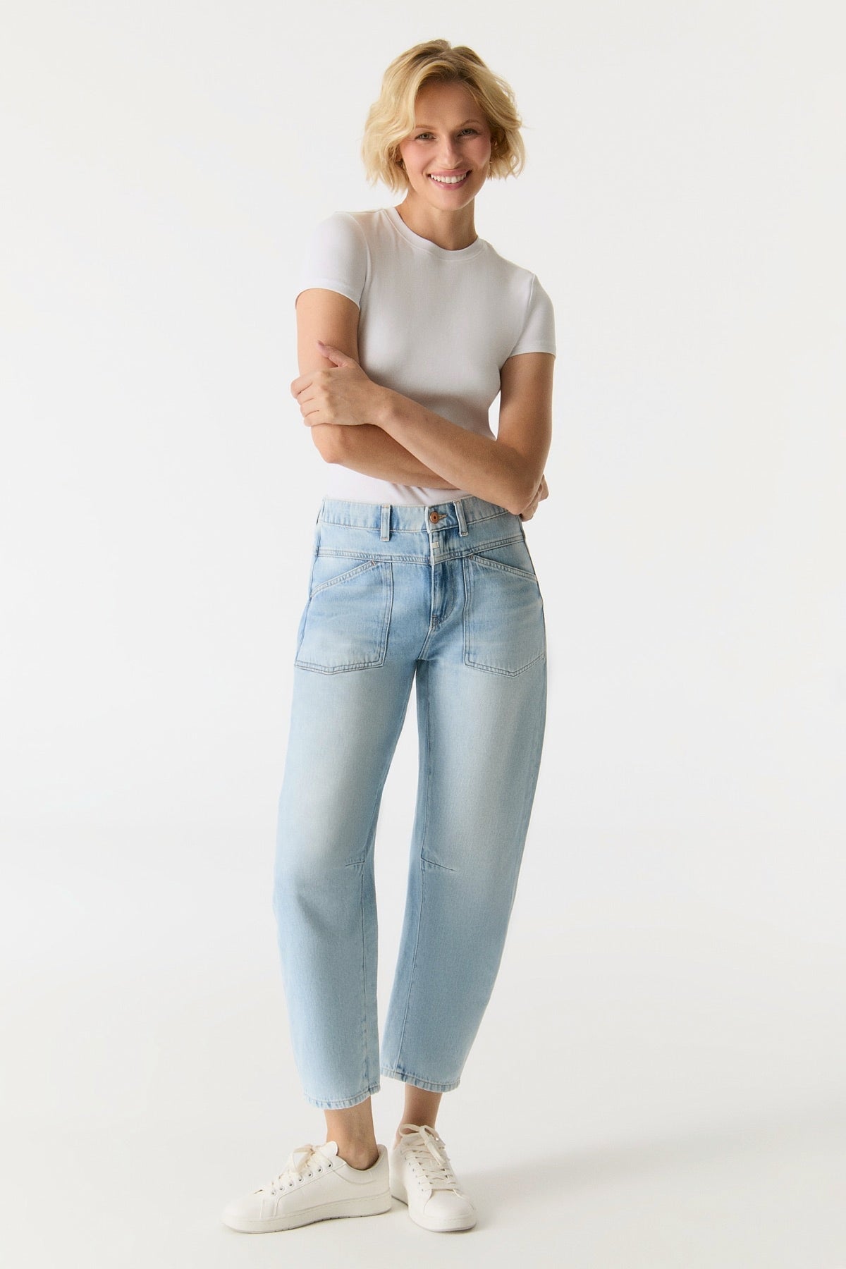 Jeans Selena Light Blue Jeans C.O.J - Cup of Joe Denim