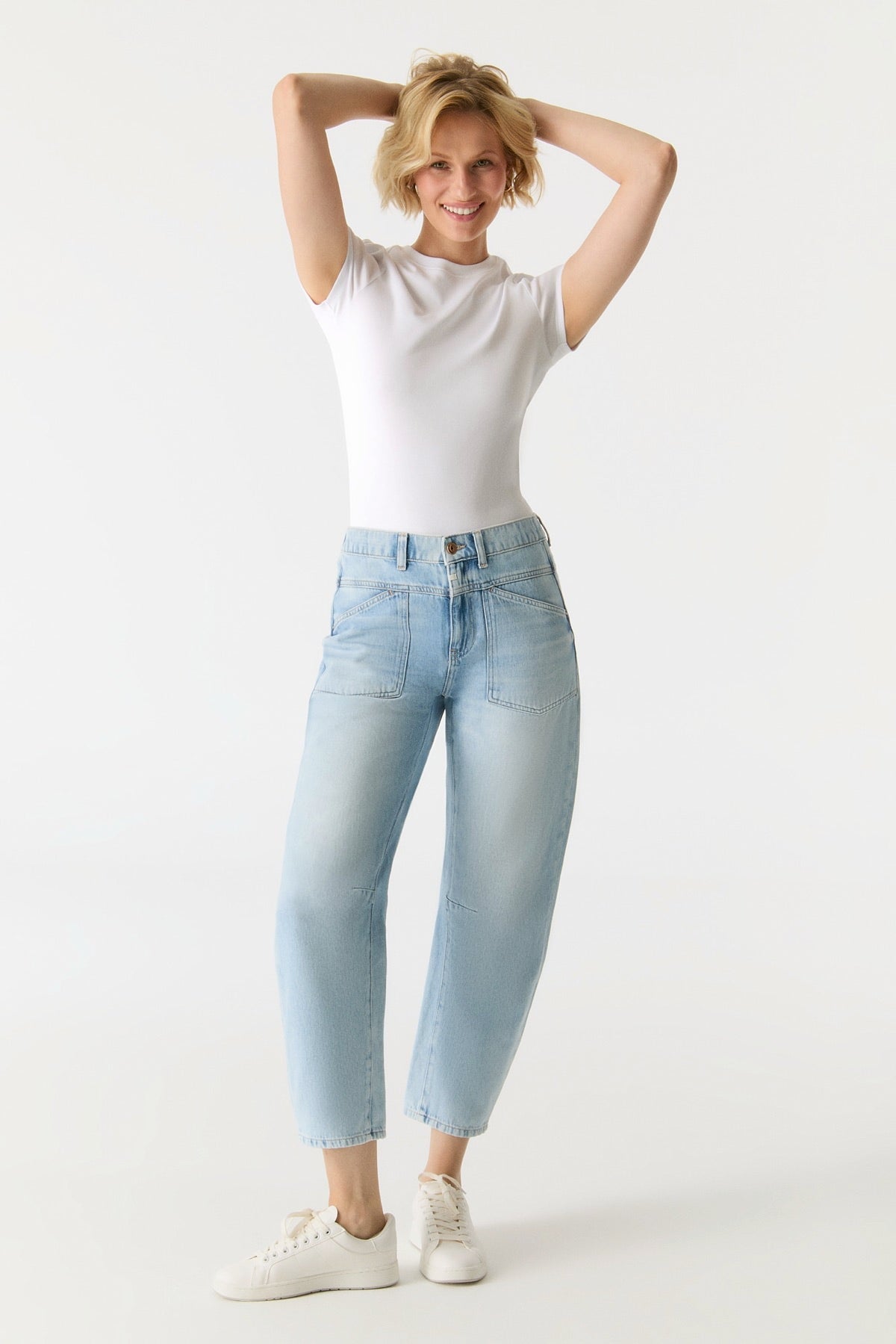 Jeans Selena Light Blue Jeans C.O.J - Cup of Joe Denim
