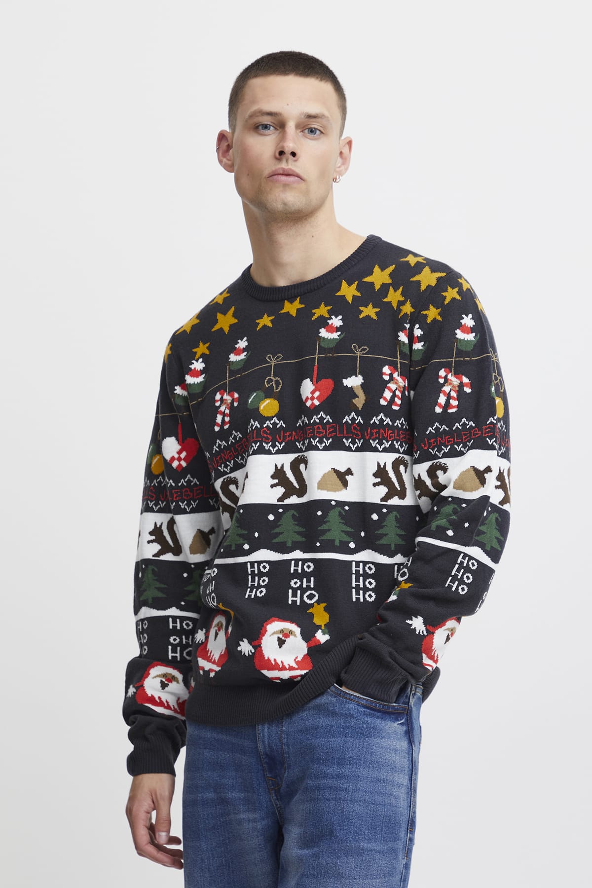 Pullover Christmas pullover Dark Navy Pullover Blend