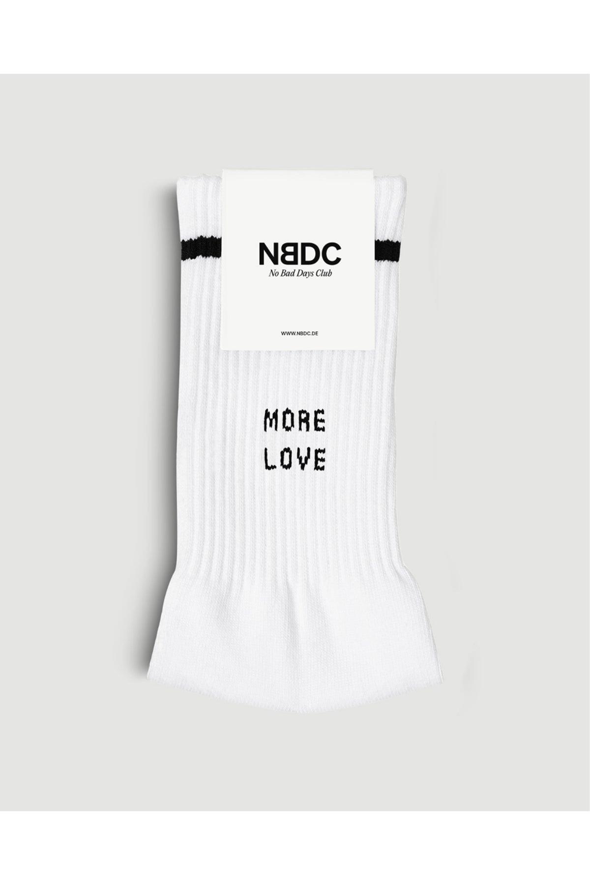 Socken MORE LOVE - LESS HATE Socken No Bad Days Club