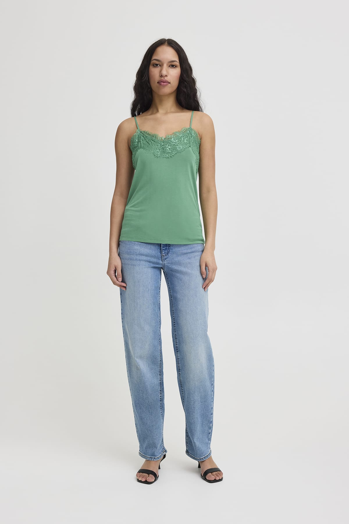Top IHLIKE TO2 Pine Green Top ICHI