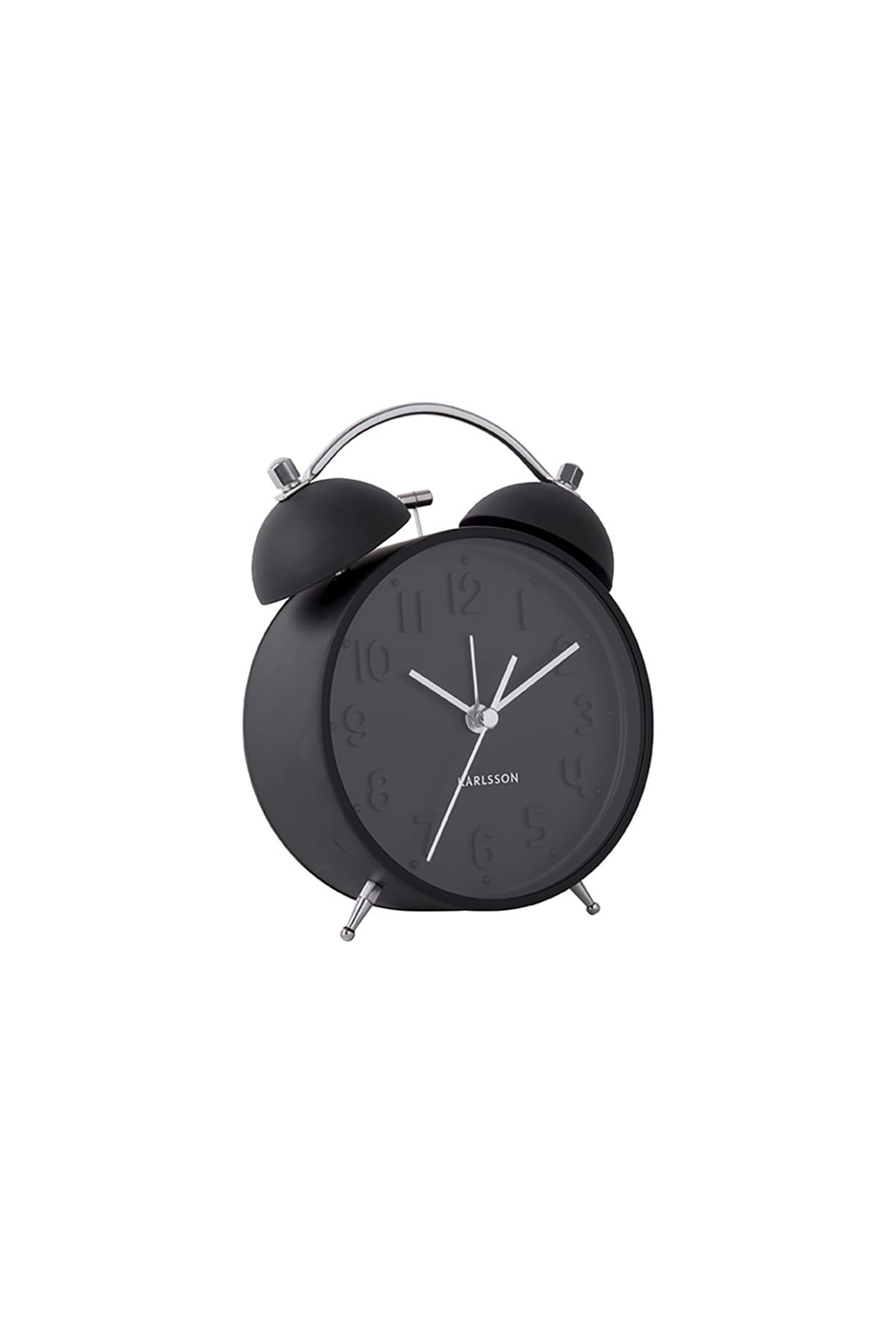 Wecker Alarm clock Iconic matt black Wecker Karlsson 