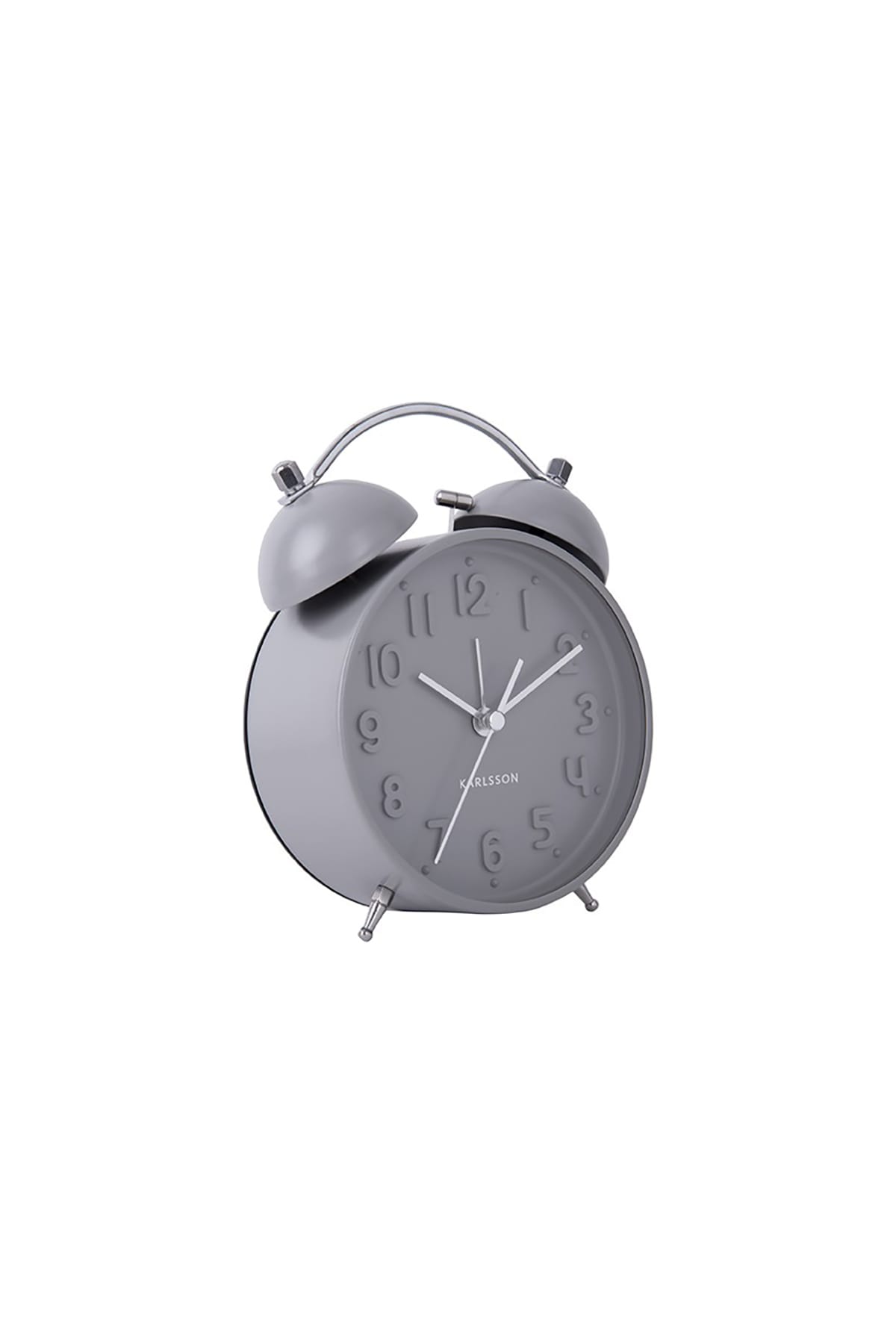 Wecker Alarm clock Iconic matt grey Wecker Karlsson 