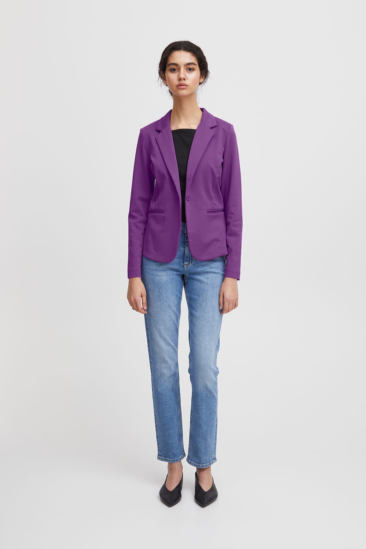 Blazer IHKATE BL Amaranth Purple Blazer ICHI