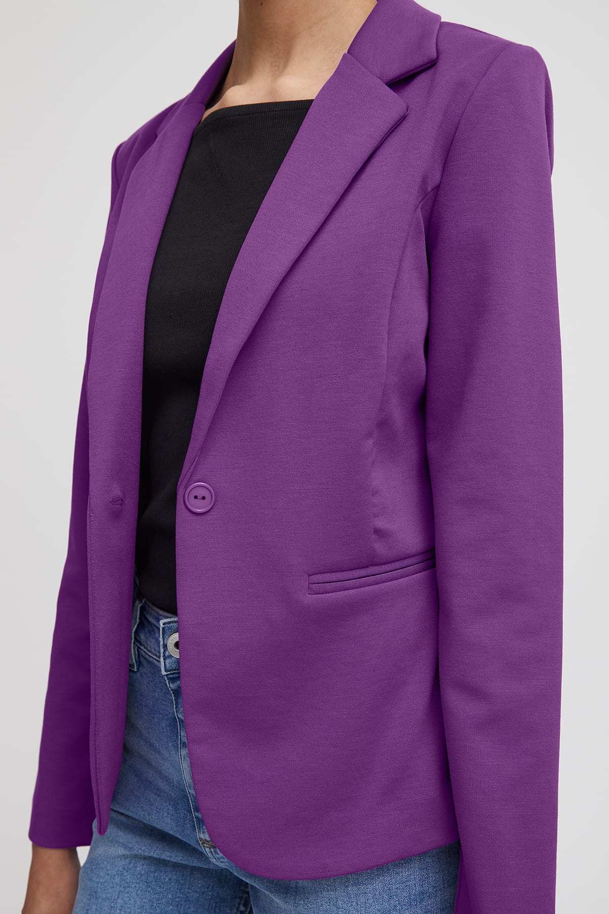 Blazer IHKATE BL Amaranth Purple Blazer ICHI
