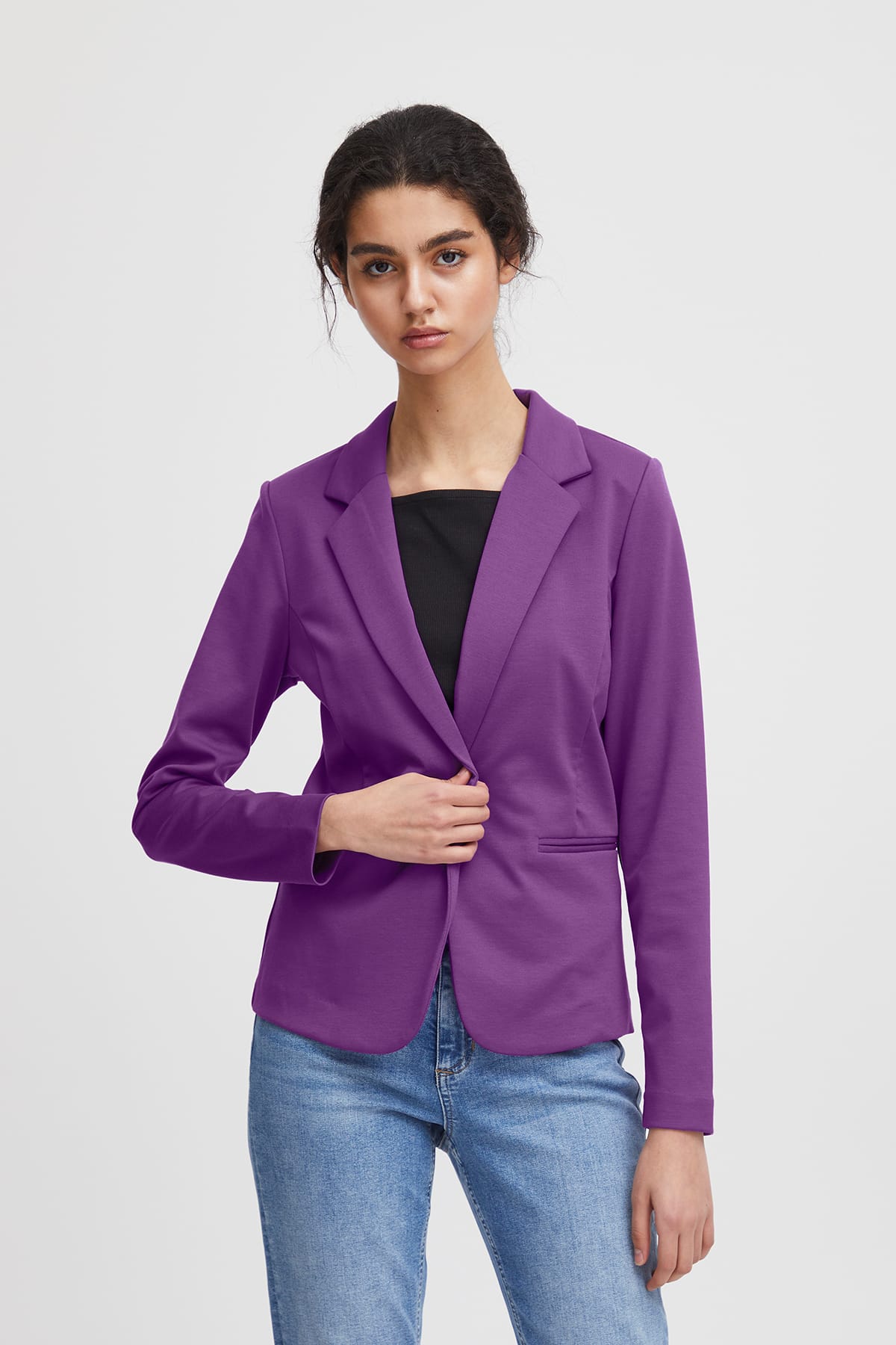 Blazer IHKATE BL Amaranth Purple Blazer ICHI