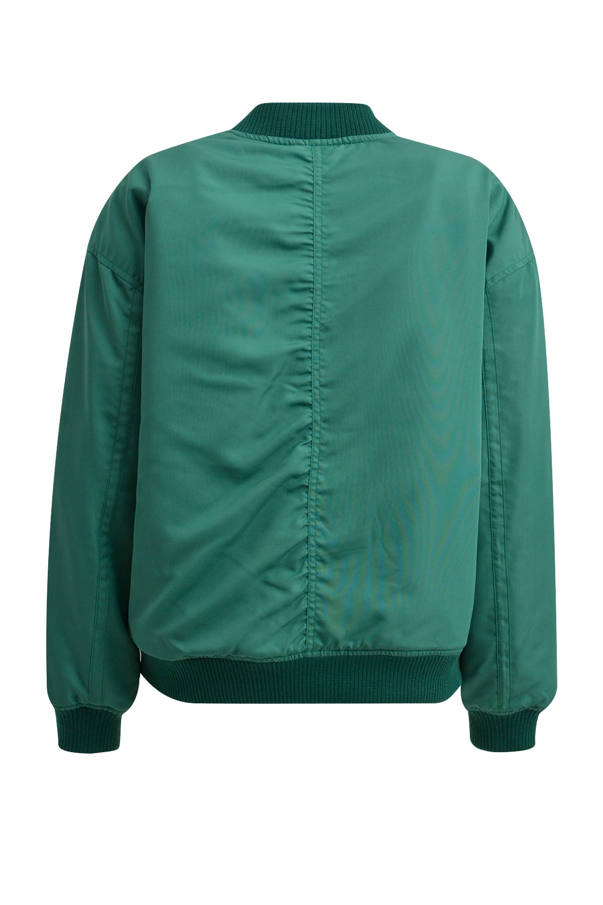 Blouson Jacke mit Pattentaschen und Rippstrickbund mid green Jacken Milano