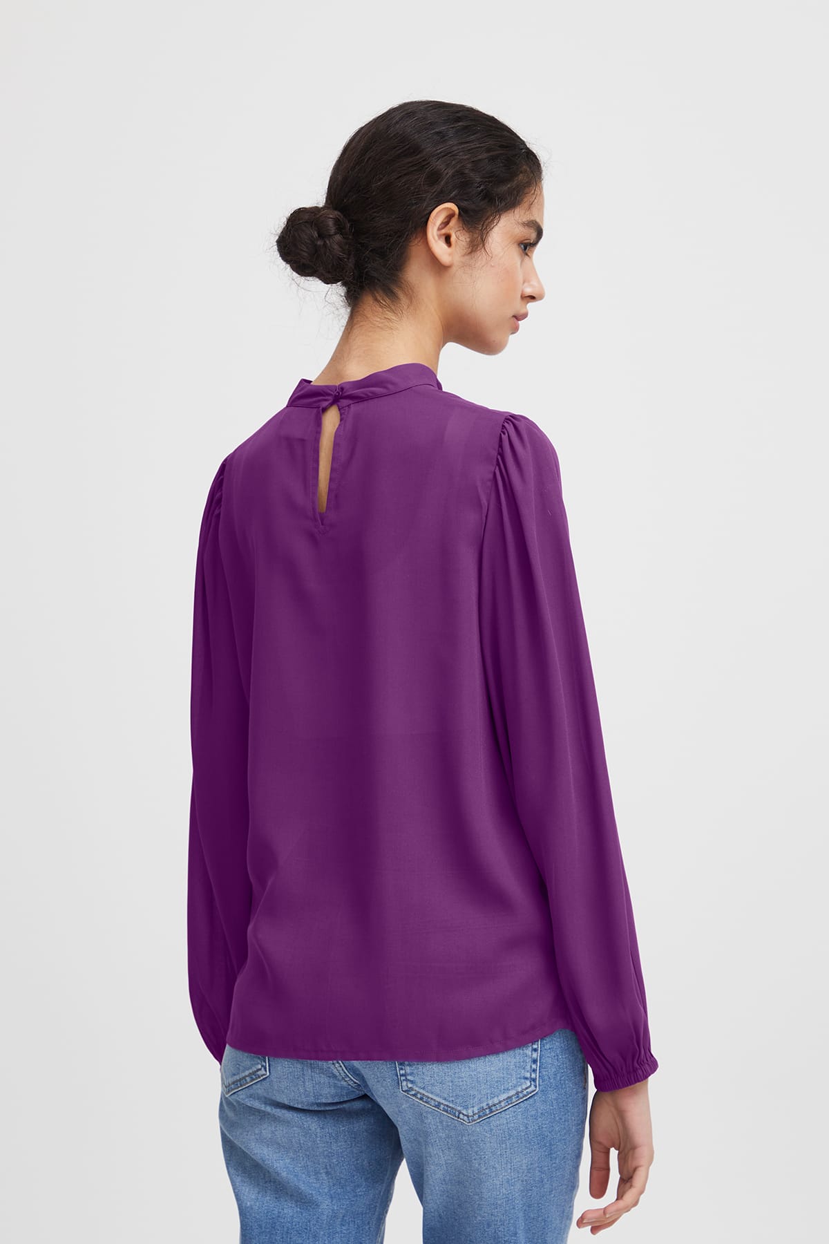 Blusen IHCELLANI LS Amaranth Purple Blusen ICHI