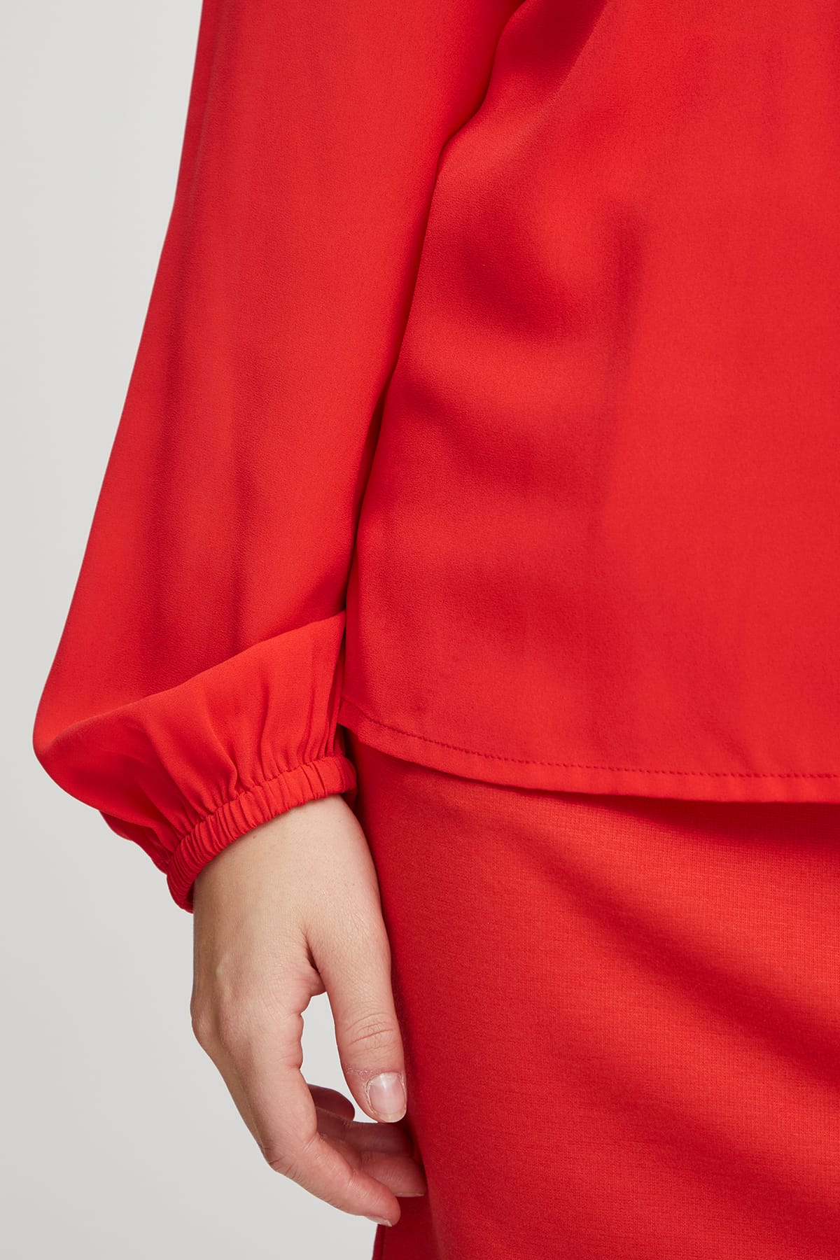 Blusen IHCELLANI LS Poppy Red Blusen ICHI