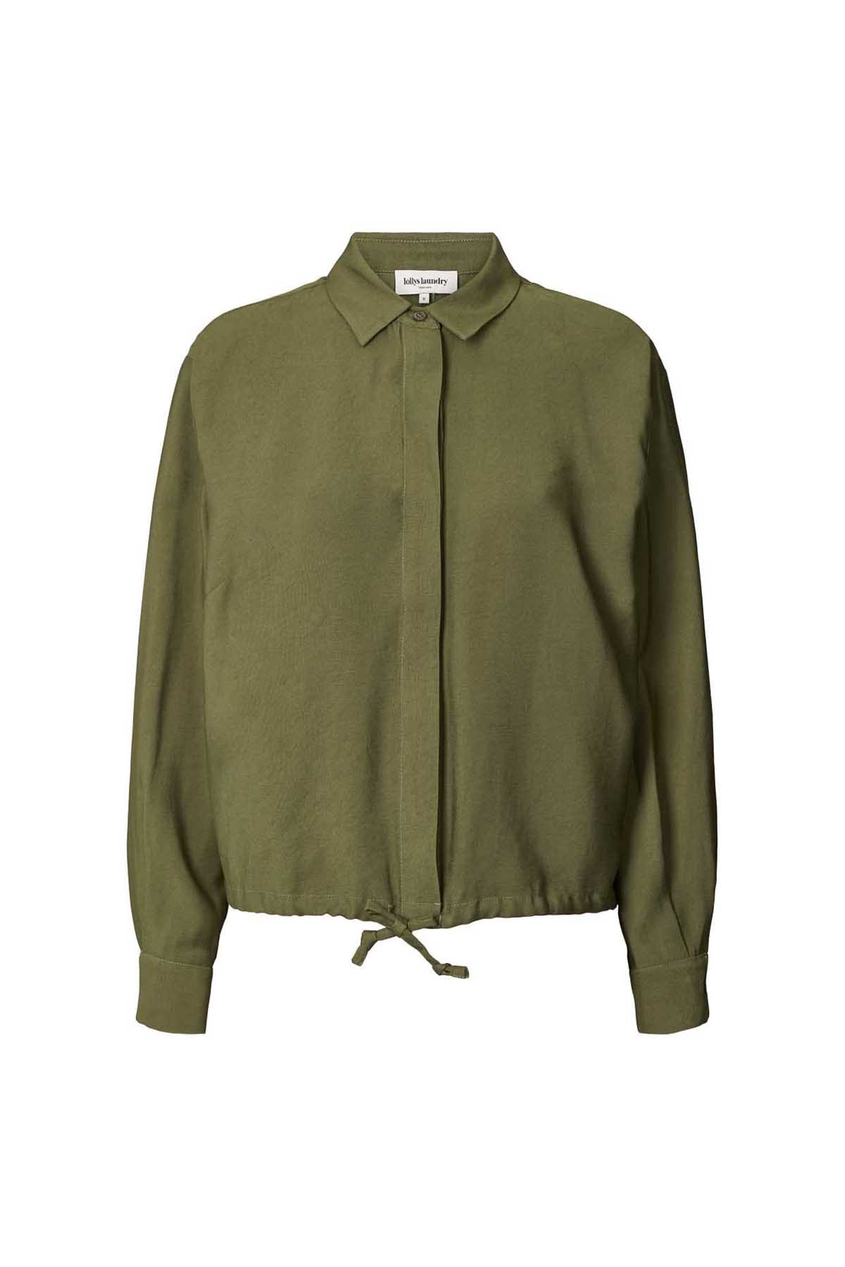 Blusen Tobago Shirt Army Blusen Lollys Laundry