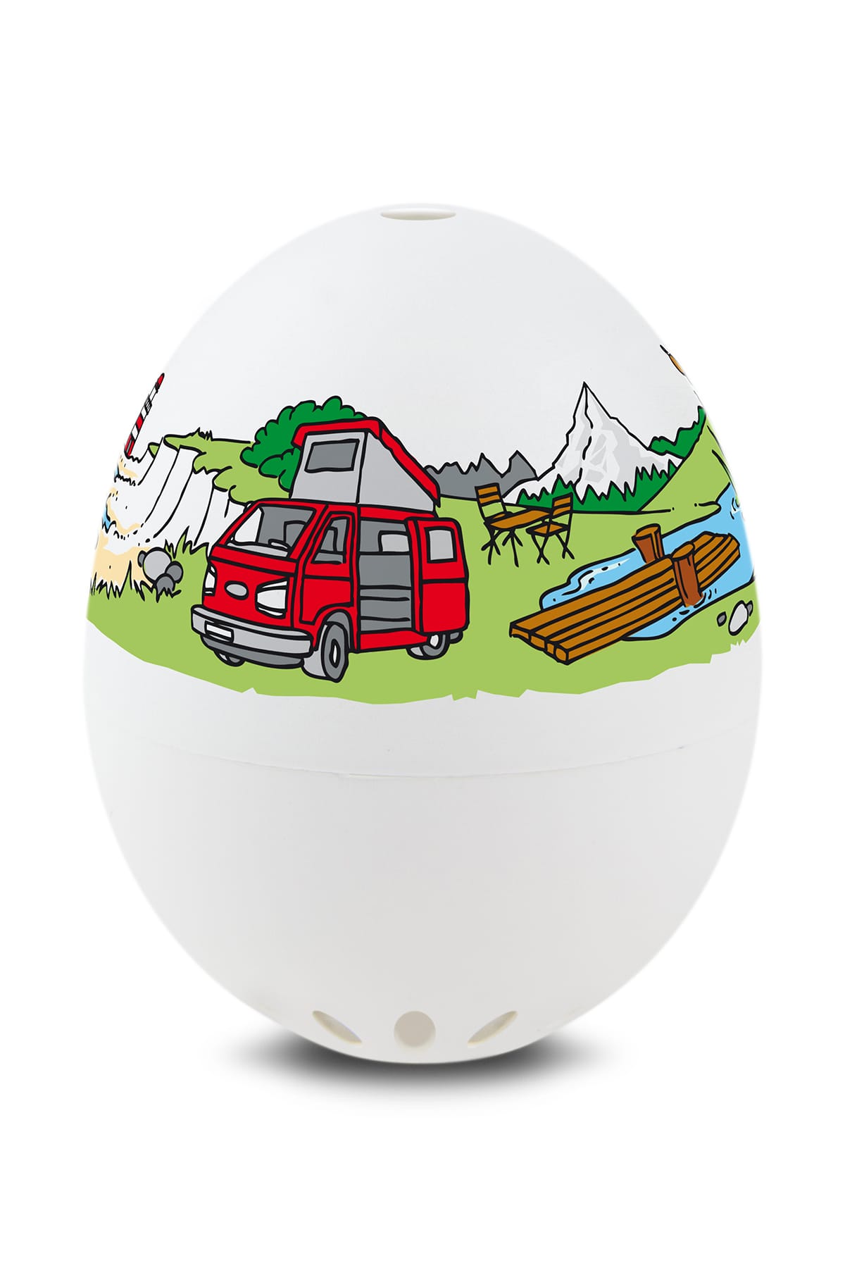Eieruhr Camping PiepEi Küchentimer Brainstream