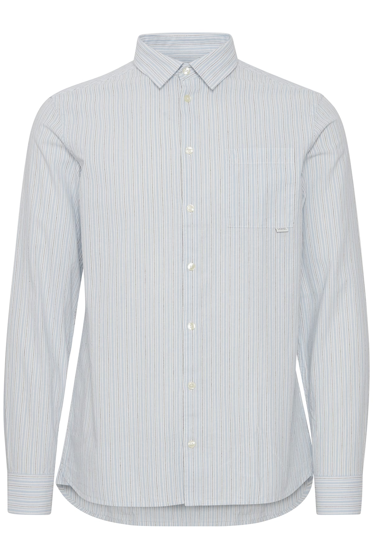 Hemd CFAnton LS BU striped shirt Chateau Gray Hemd Casual Friday