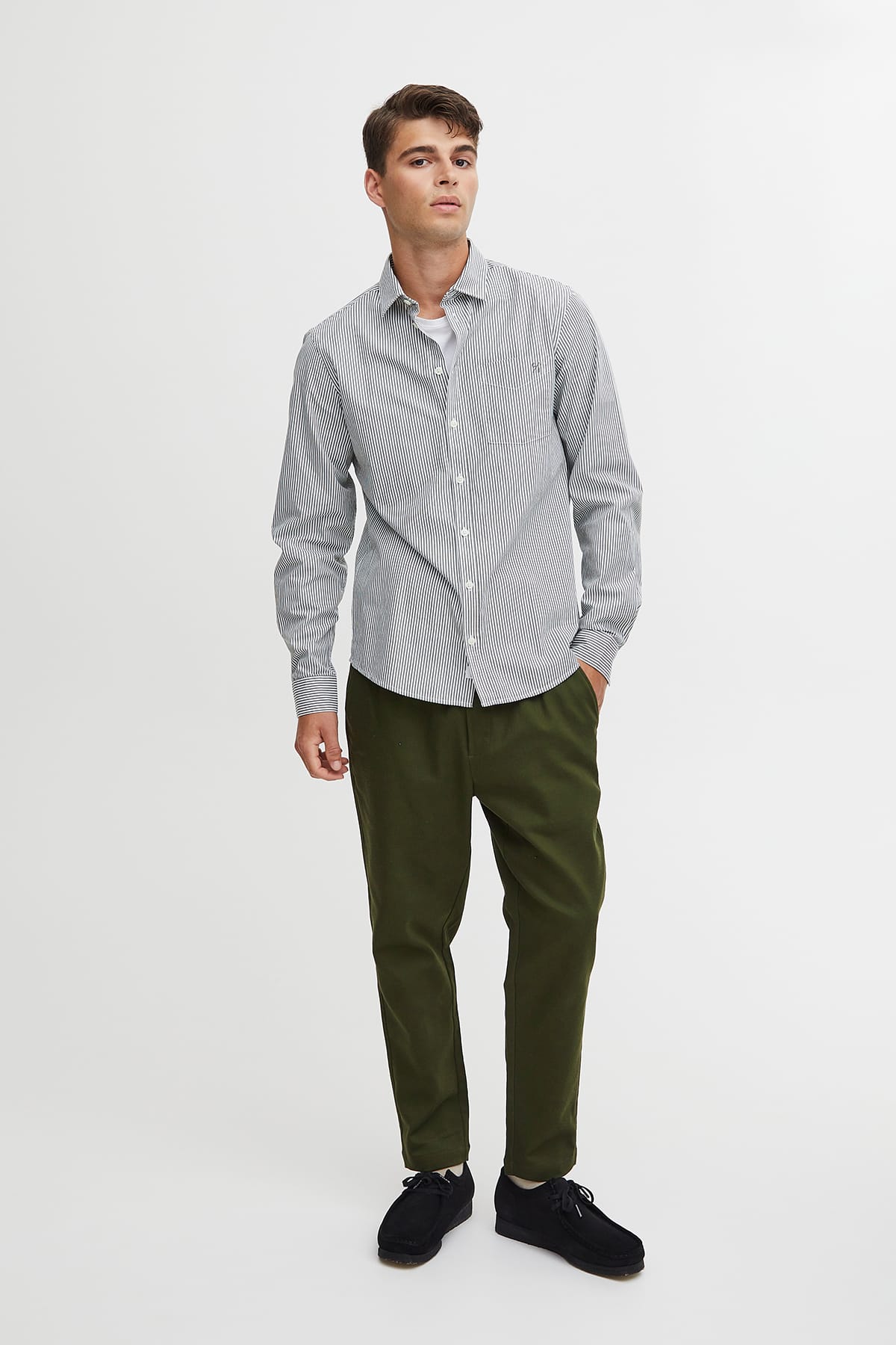 Hosen CFGus 0091 jersey pants Rifle Green Hosen Casual Friday