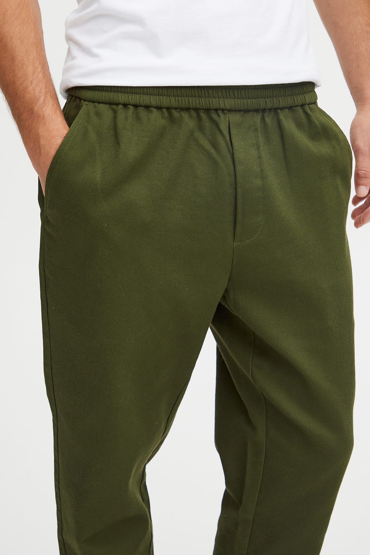 Hosen CFGus 0091 jersey pants Rifle Green Hosen Casual Friday