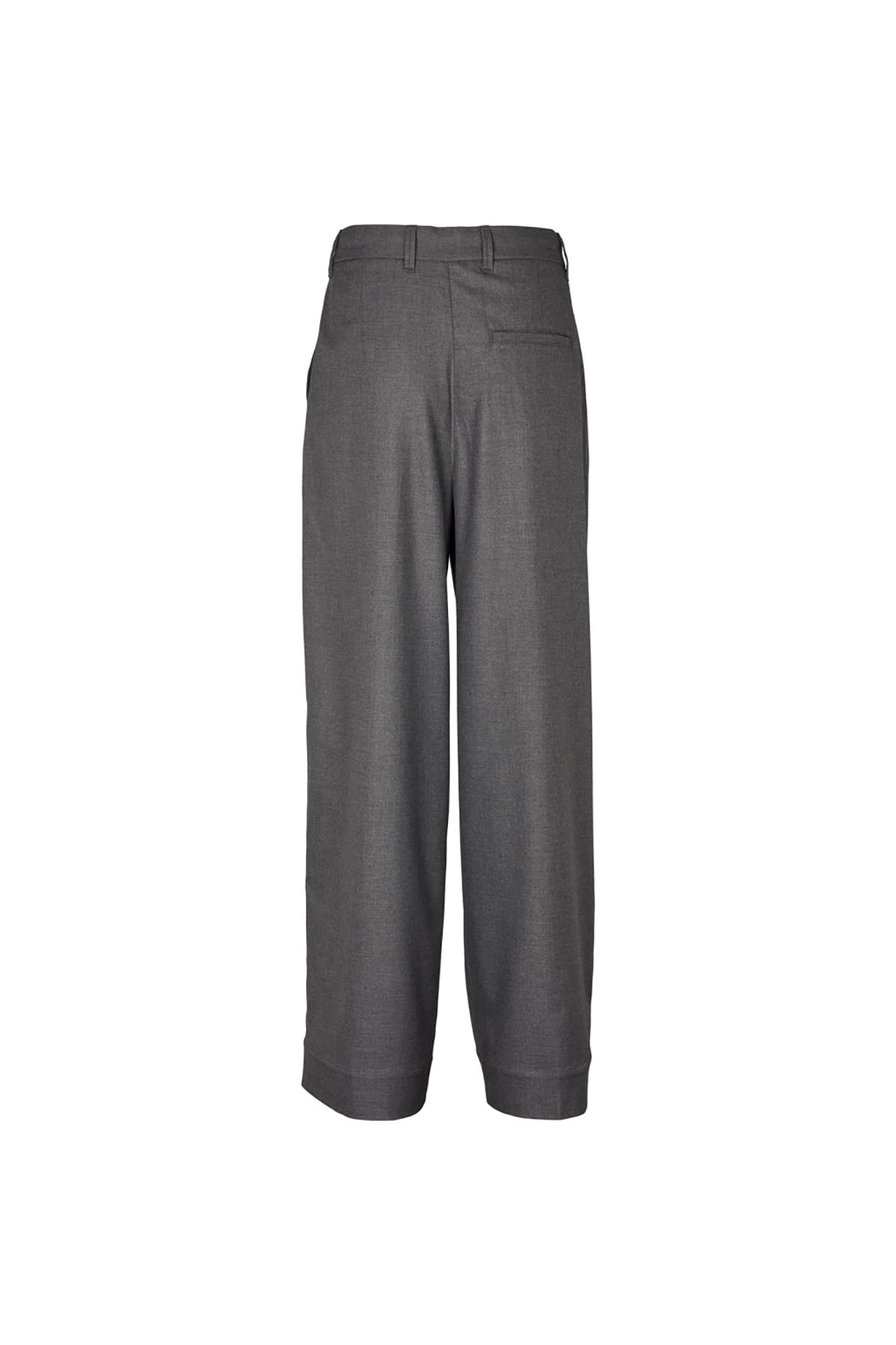 Hosen Marge Pants Dark Grey Melange Hosen Basic Apparel