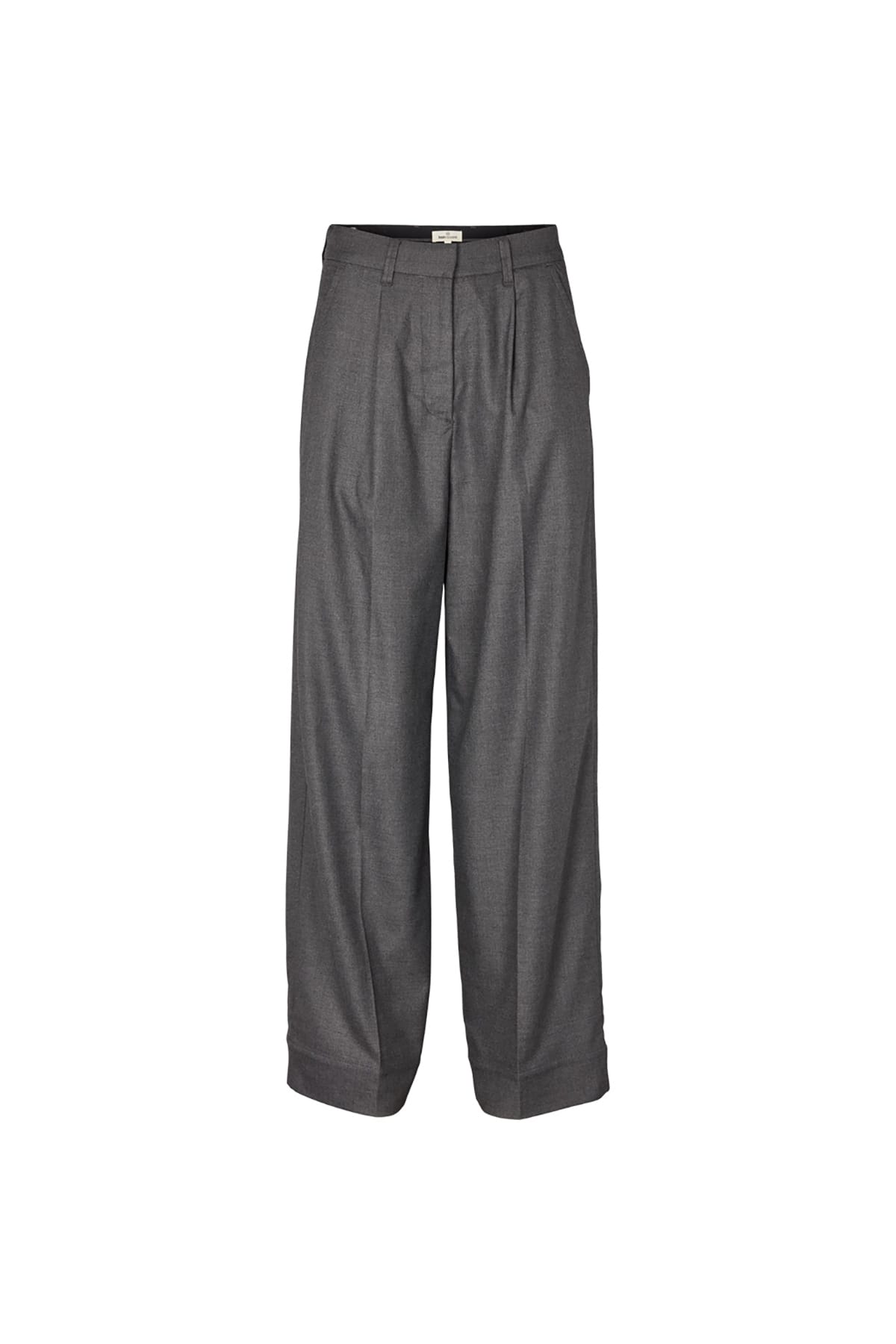Hosen Marge Pants Dark Grey Melange Hosen Basic Apparel