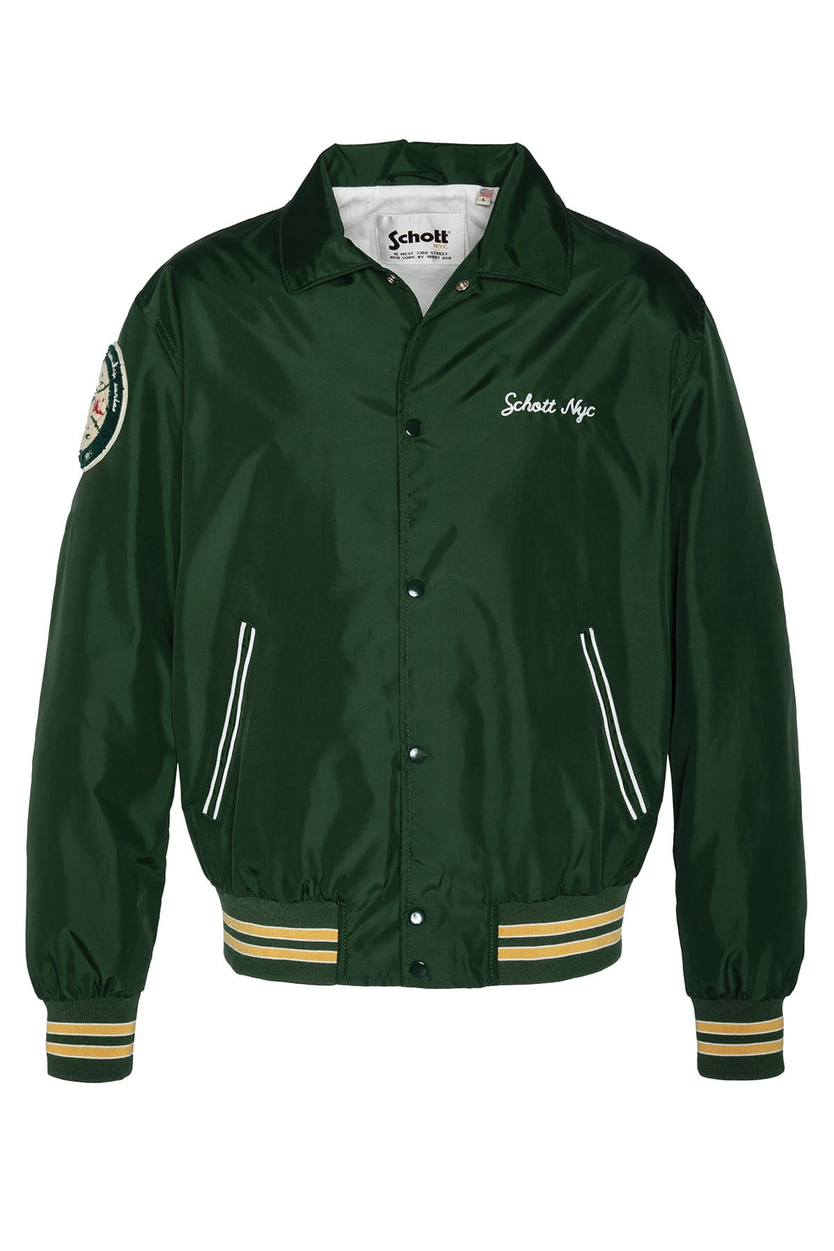 Jacke Giants Dark Green Jacke Schott