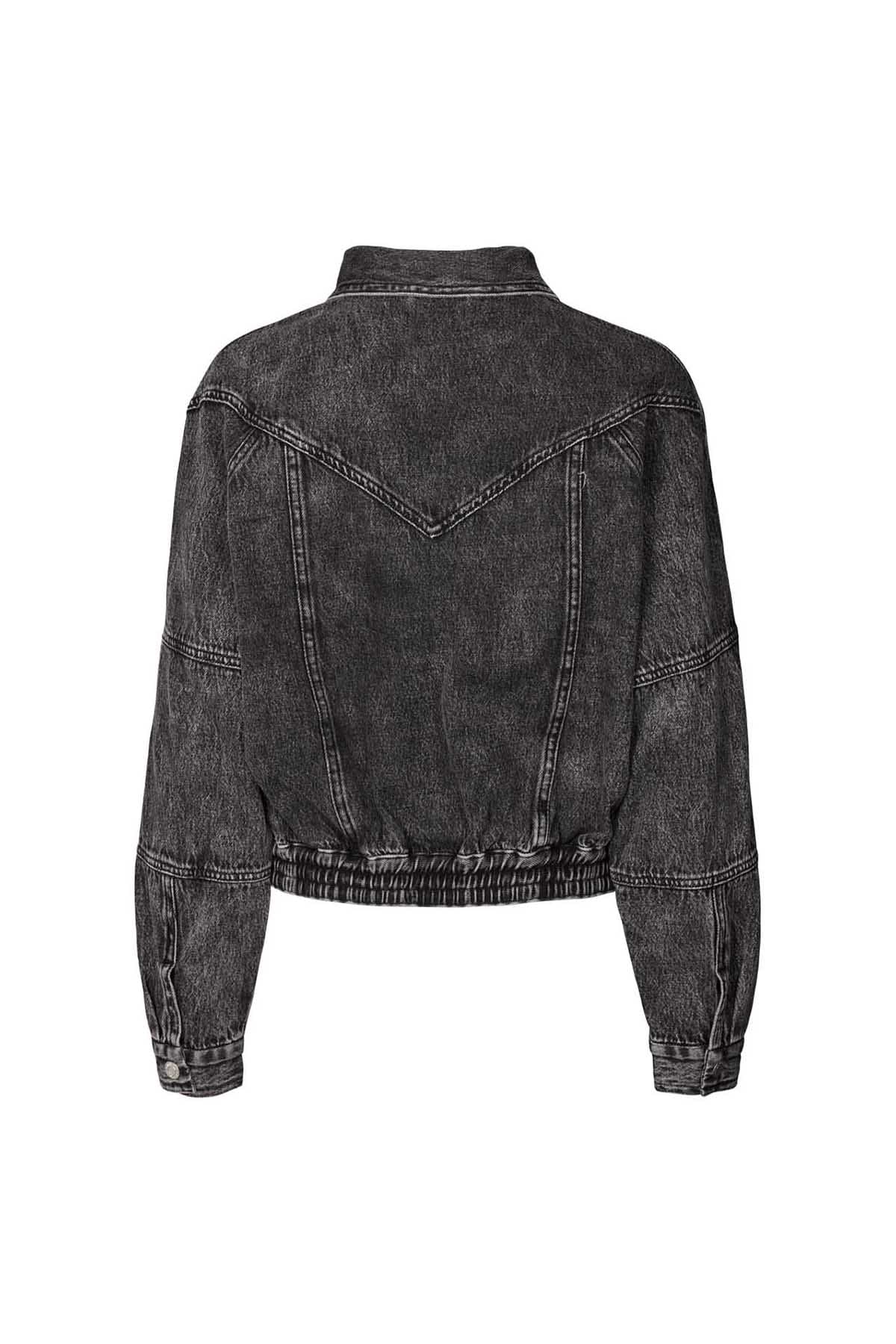 Jacken Kingston Jacket Dark Grey Melange Jacken Lollys Laundry