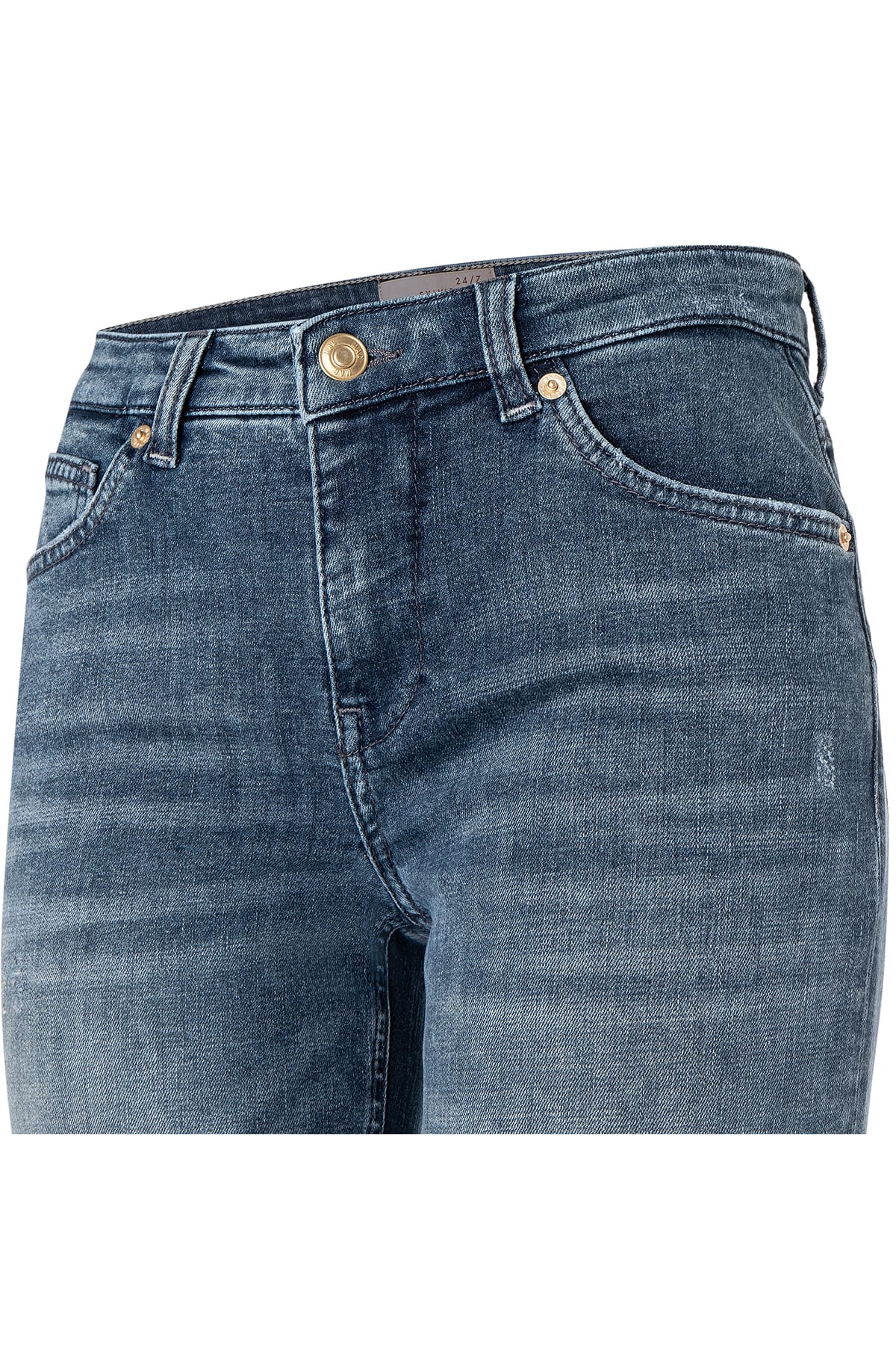 Jeans Rich Culotte Light authentic denim authentic used grindings Jeans MAC