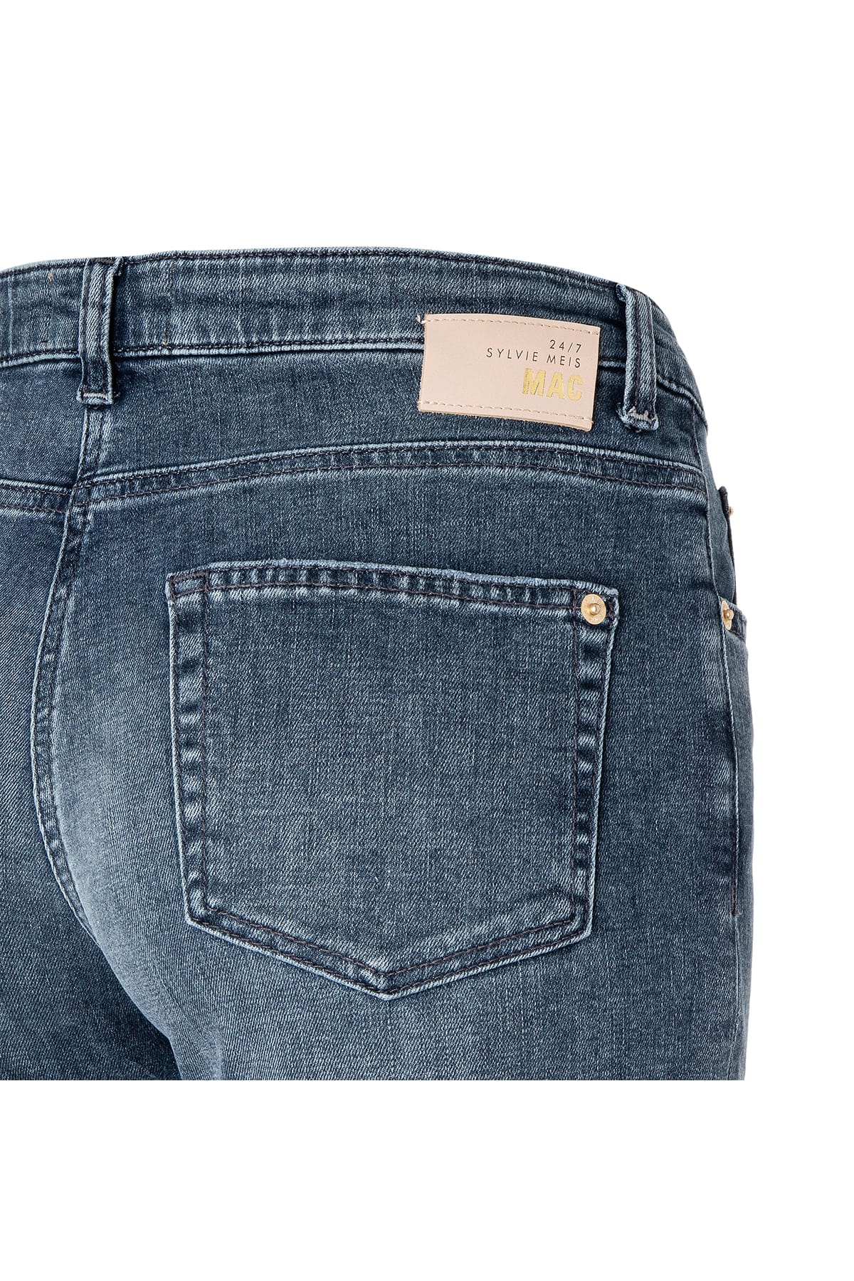 Jeans Rich Culotte Light authentic denim authentic used grindings Jeans MAC