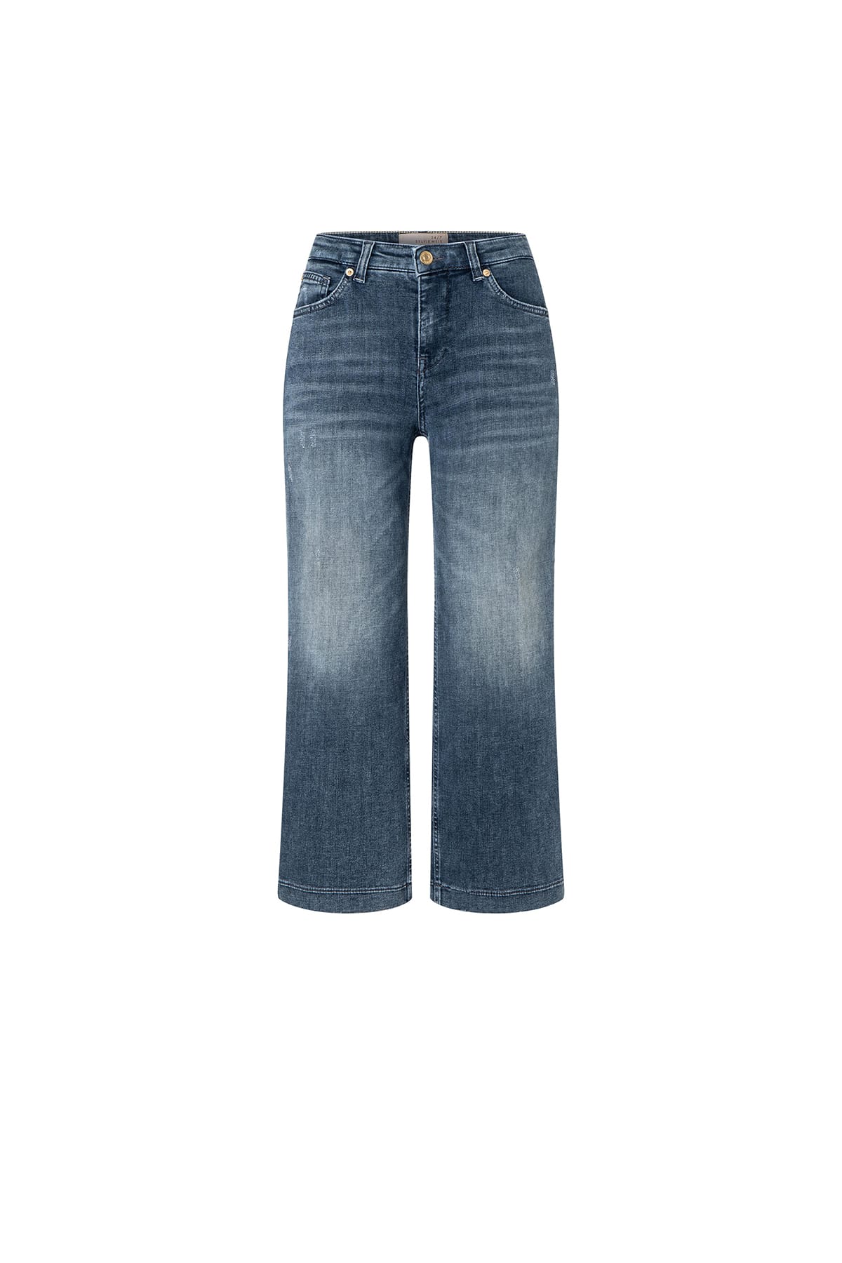 Jeans Rich Culotte Light authentic denim authentic used grindings Jeans MAC