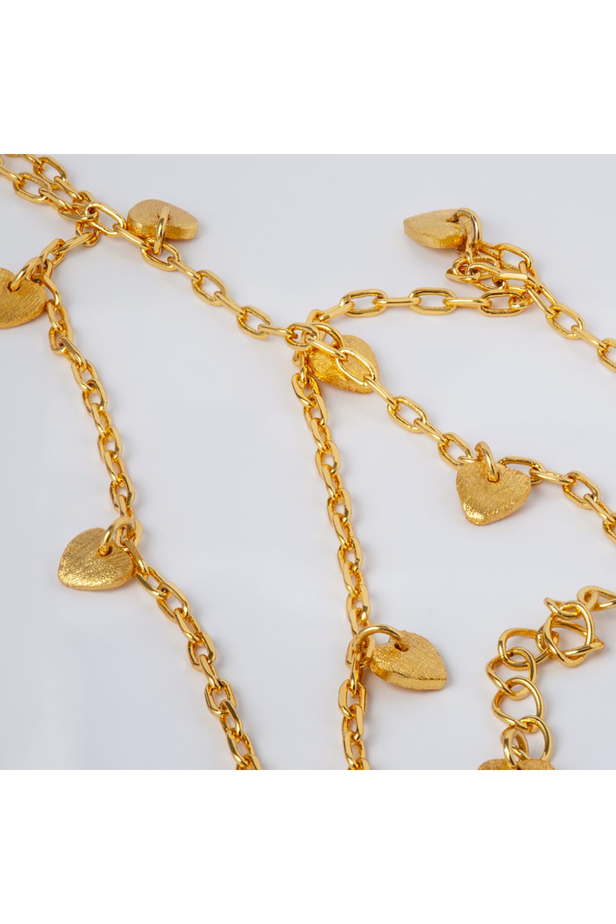 Kette LOVE U NECKLACE - GOLD PLATED Gold Kette LULU Copenhagen 