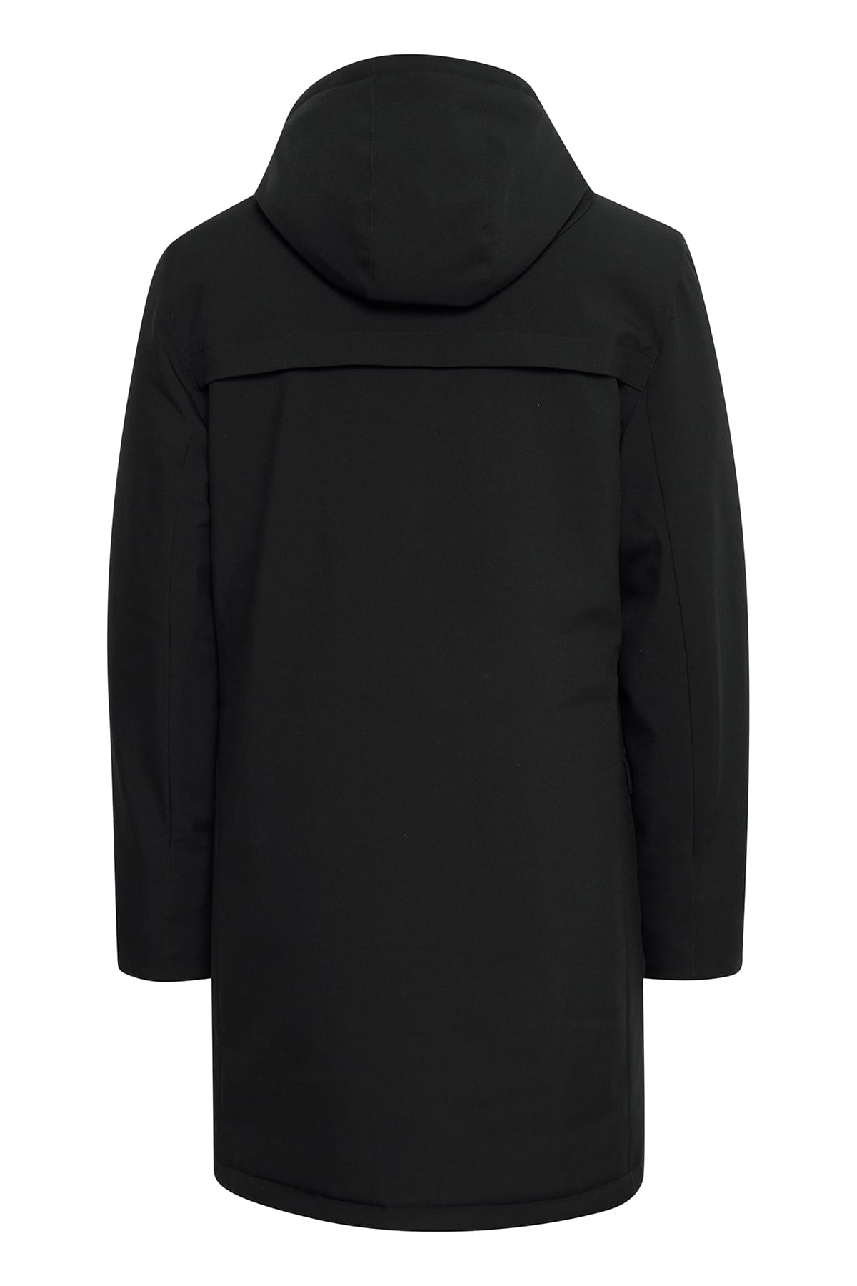 Mantel Odin 0018 long parka Anthracite black Mantel Casual Friday