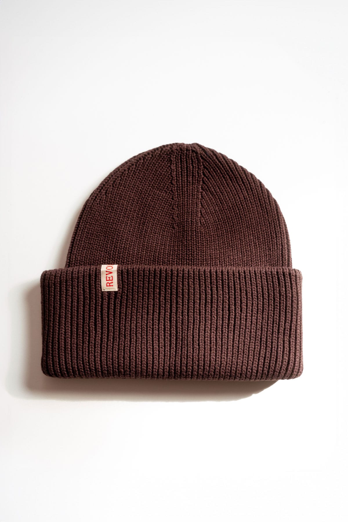Mützen Big Fold Up Beanie Darkbrown Mützen RVLT Revolution