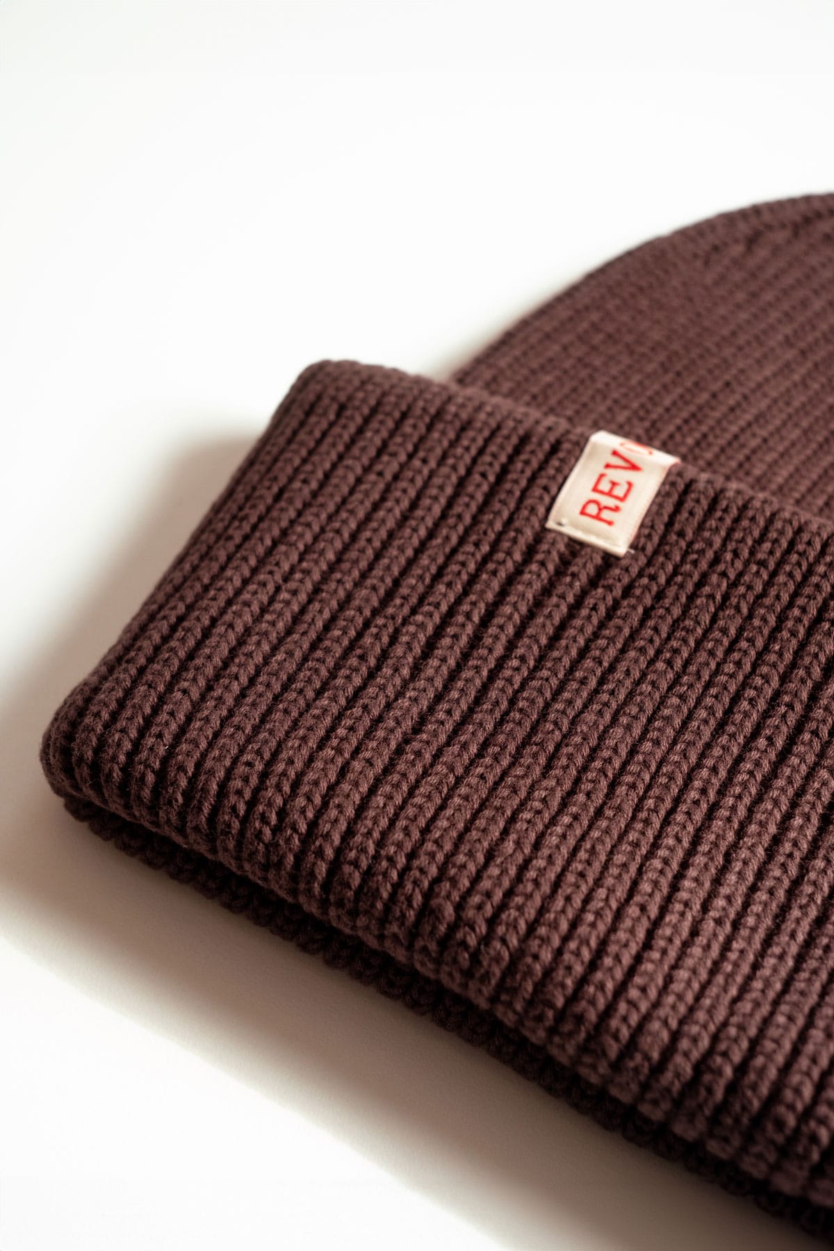 Mützen Big Fold Up Beanie Darkbrown Mützen RVLT Revolution