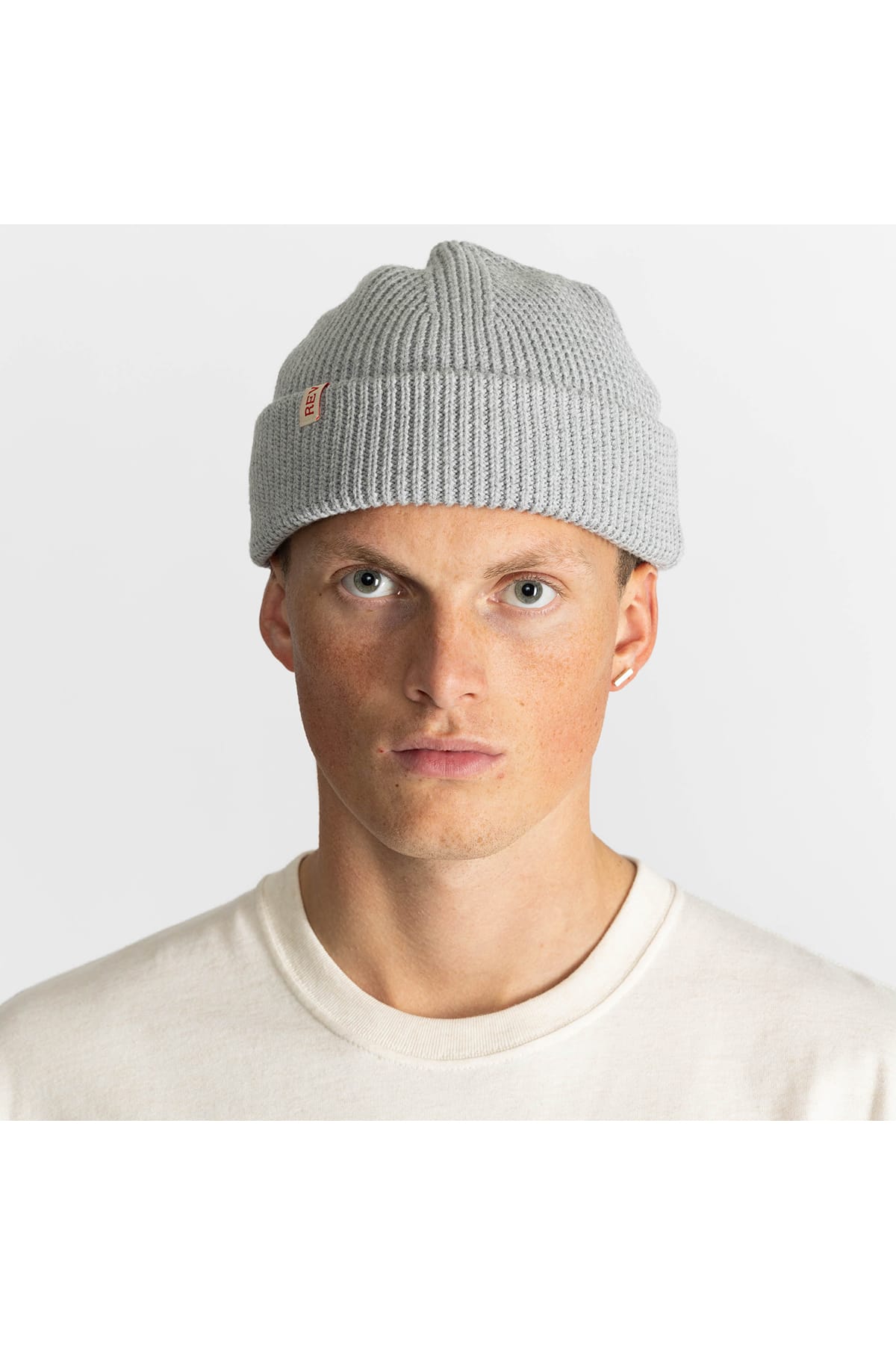 Mützen Fisherman Beanie Grey-mel Mützen RVLT Revolution