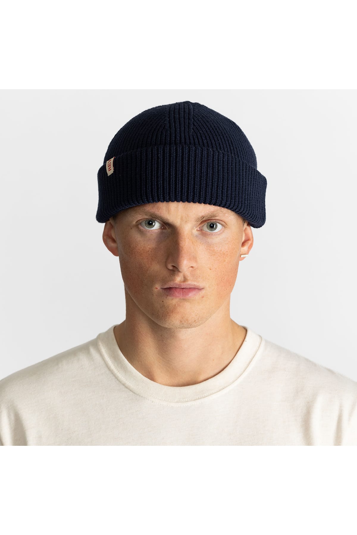 Mützen Fisherman Beanie Navy Mützen RVLT Revolution