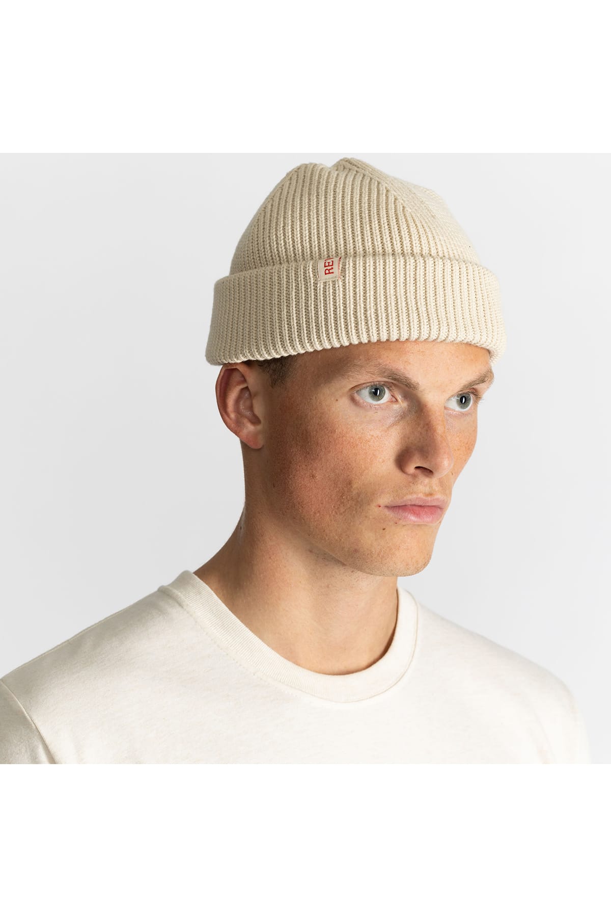 Mützen Fisherman Beanie Offwhite Mützen RVLT Revolution