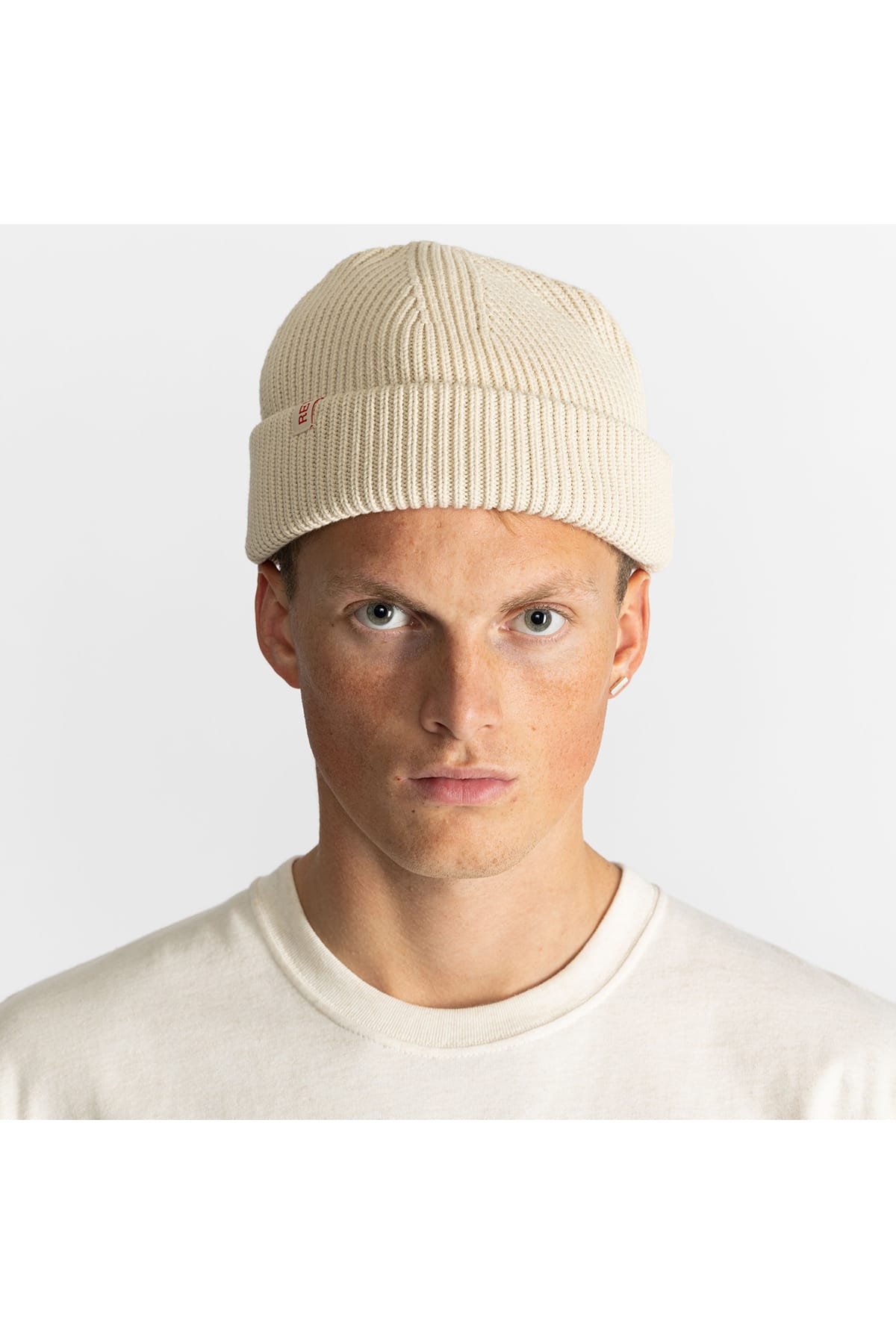 Mützen Fisherman Beanie Offwhite Mützen RVLT Revolution