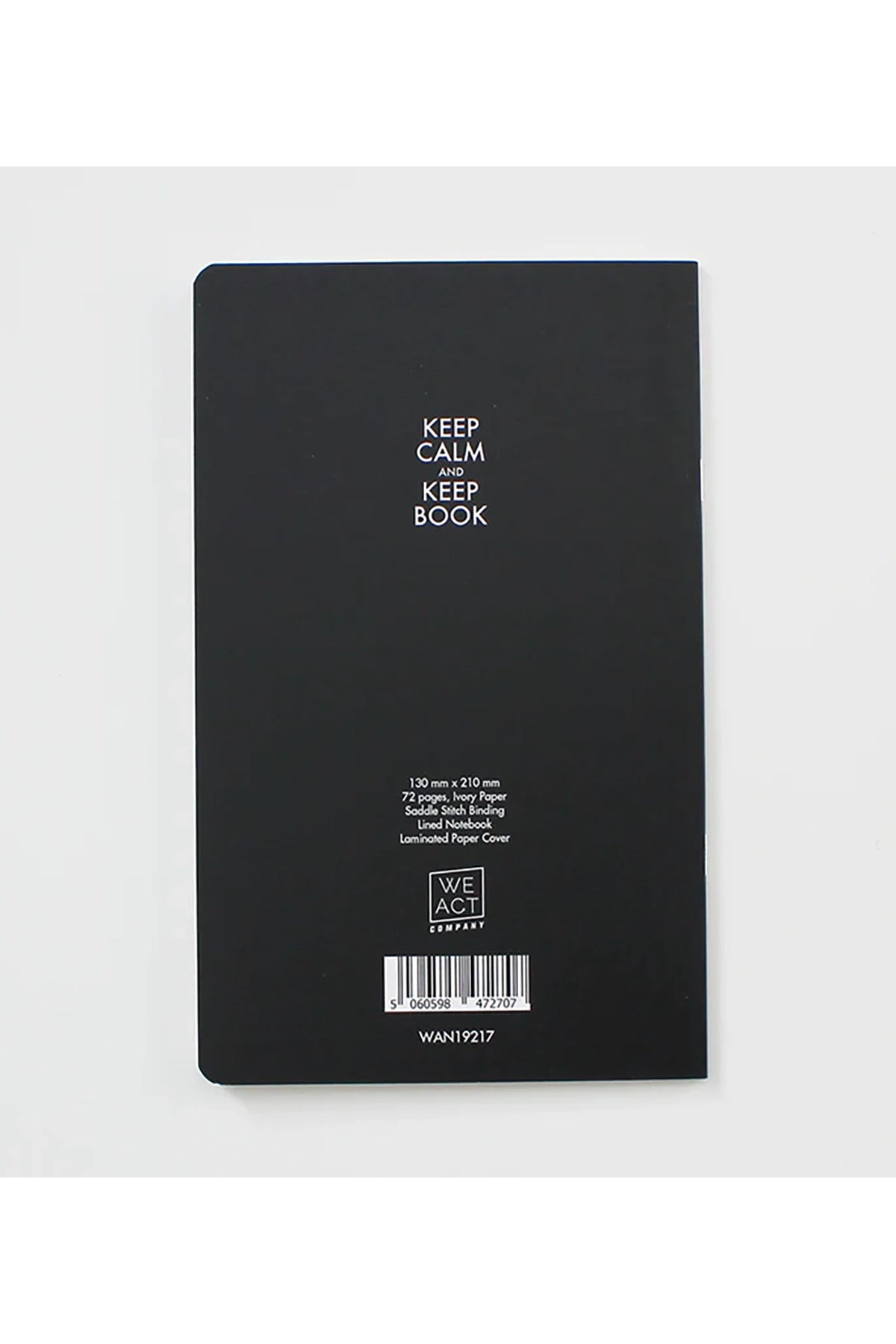 Notizbuch F*cking Notebook Schwarz Notizbücher We Act Company