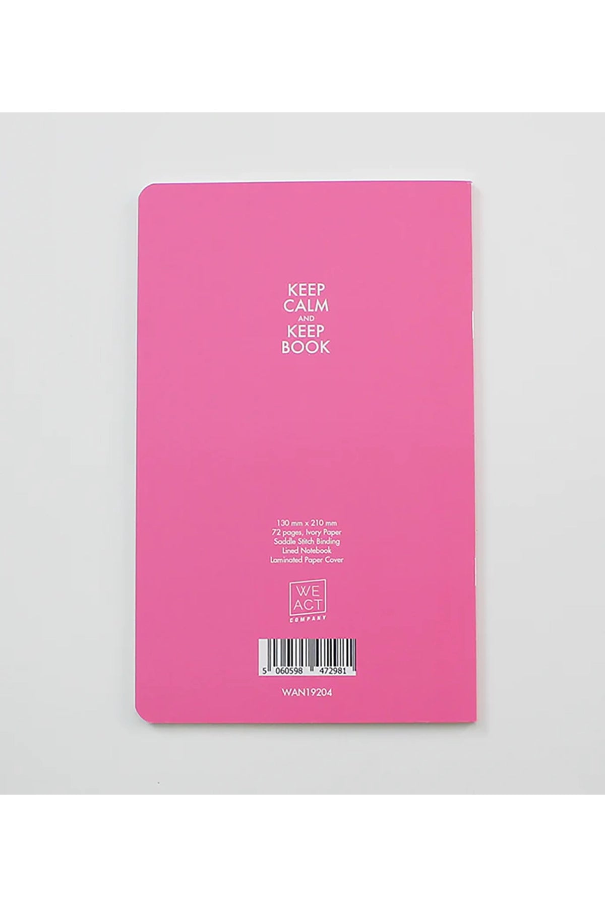 Notizbuch Fight like a Girl Pink Notizbücher We Act Company