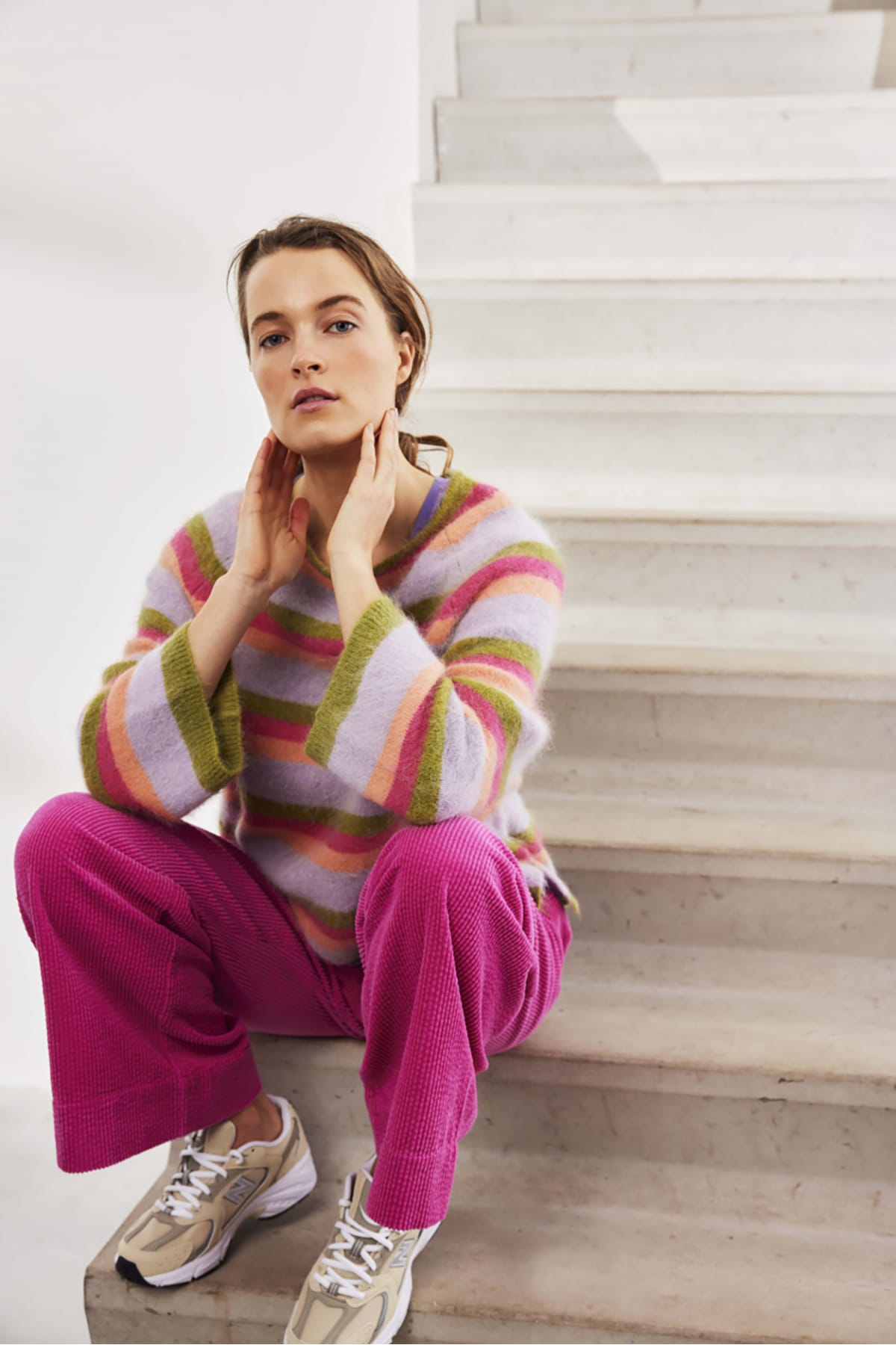 Pullover Ariana sweater Lollypop stripes Pullover JC Sophie