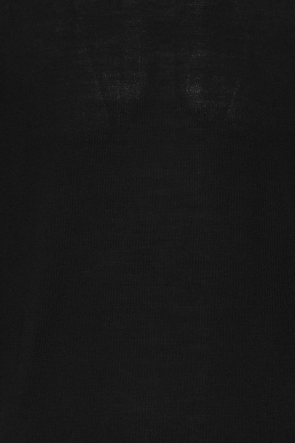 Pullover CFKarl merino mix crew neck knit Anthracite black Pullover Casual Friday