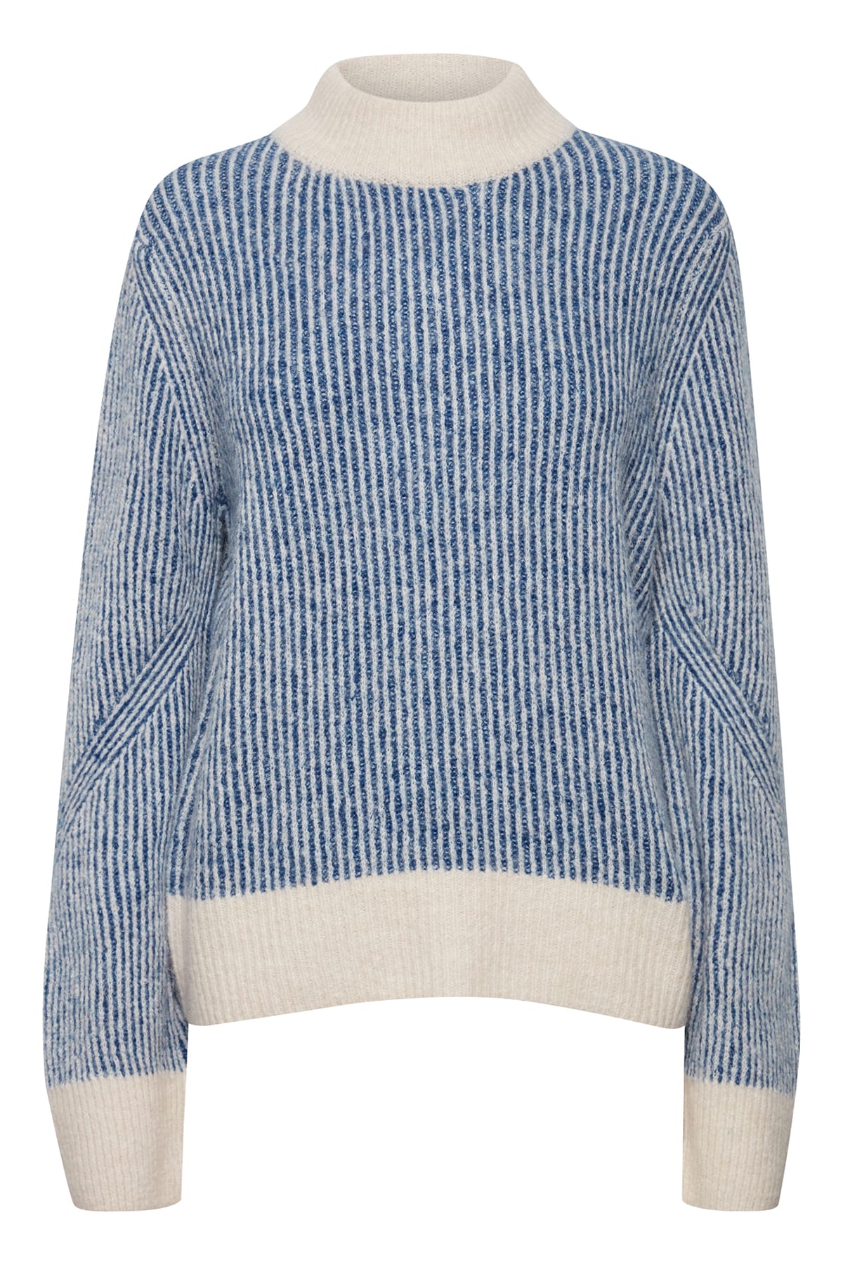 Pullover IHKAMARA LS STRIPE4 True Blue Pullover ICHI