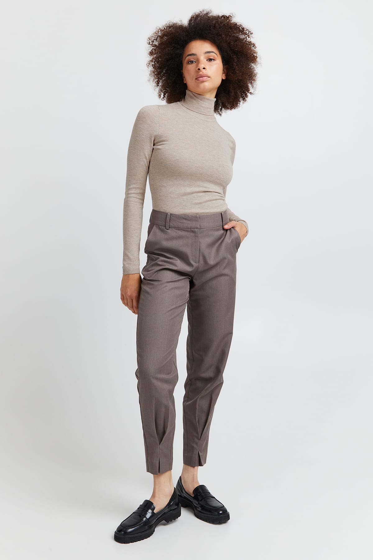 Pullover IHMAFA RN Doeskin Melange Pullover ICHI