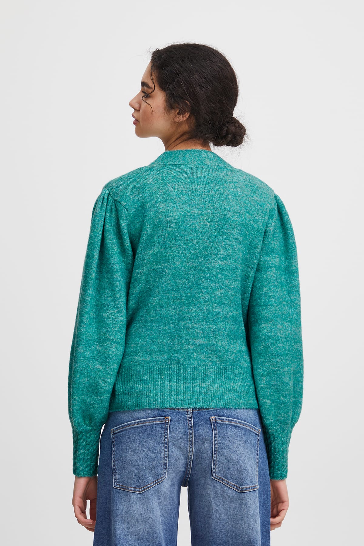 Pullover IHOLENE CA2 Cadmium Green Pullover ICHI