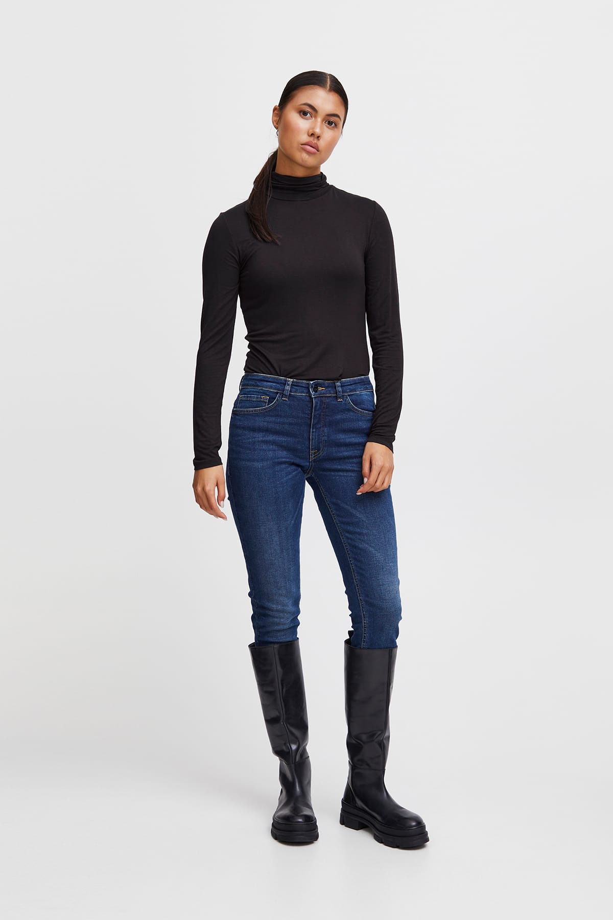 Pullover IHPHILUCA LS Black Pullover ICHI