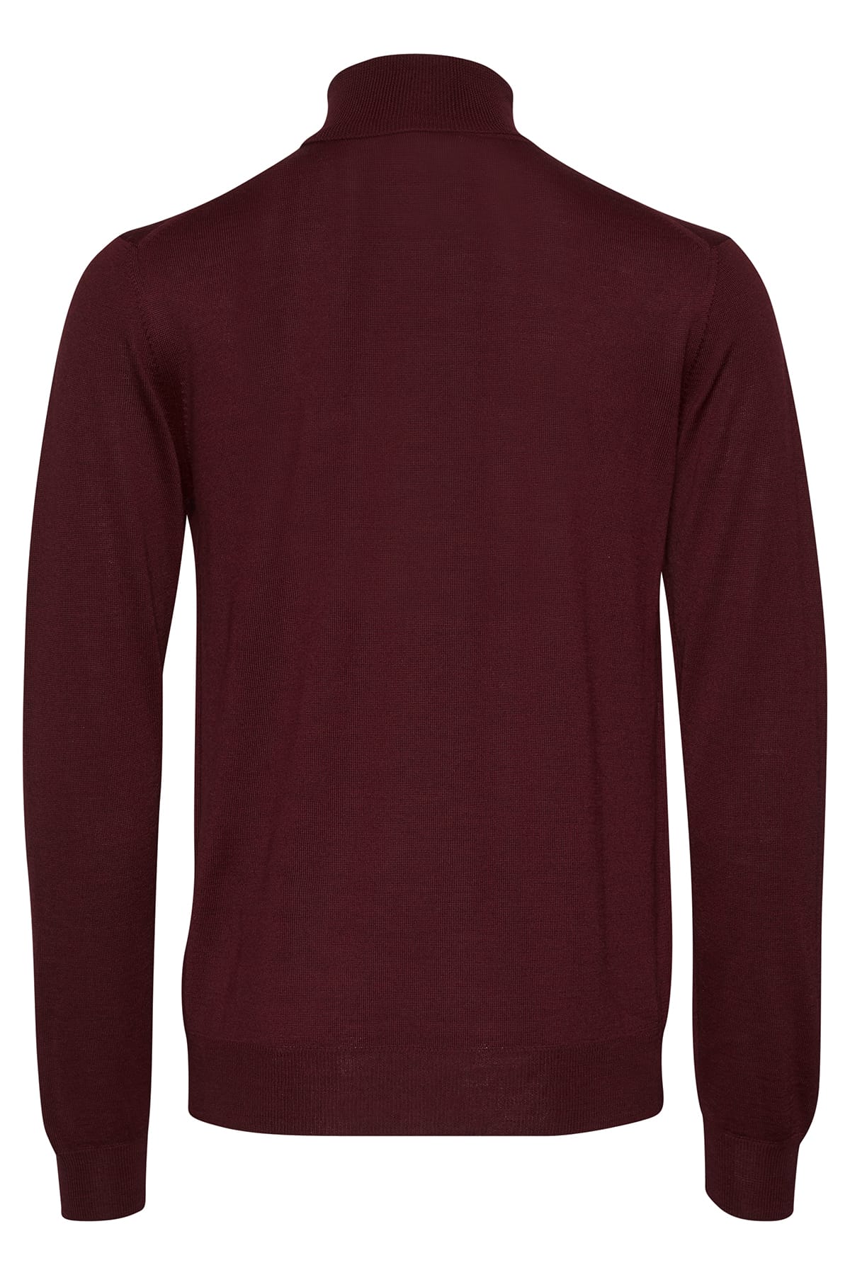 Pullover Konrad Merino Roll Neck Knit Vineyard Wine Melange Pullover Casual Friday
